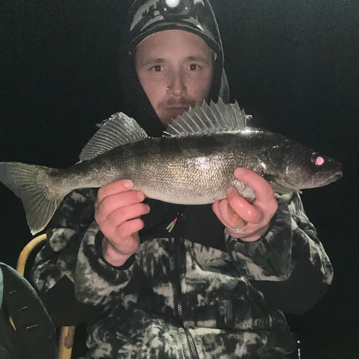 Walleye caught on Fishbrain