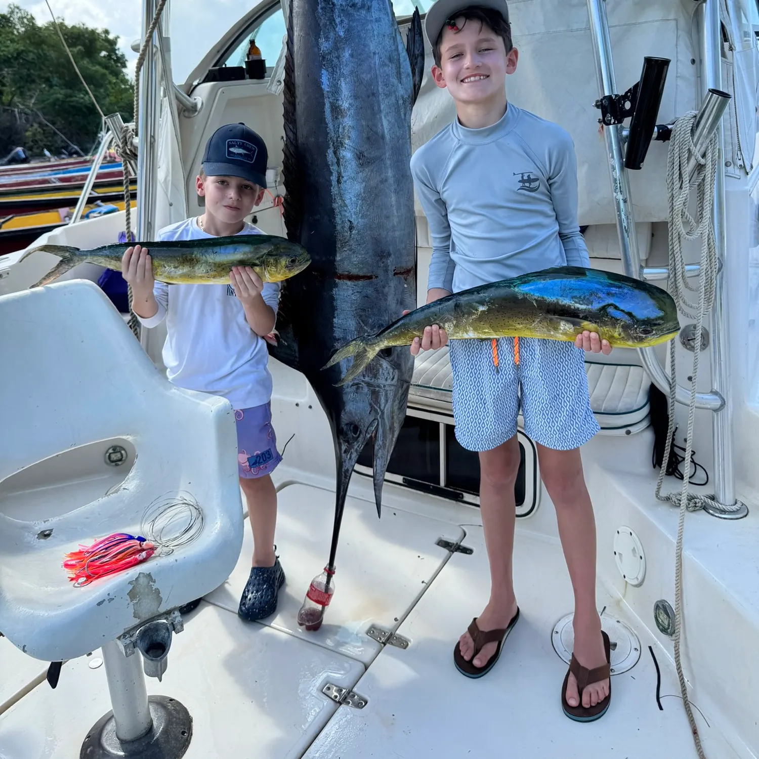 Common dolphinfish caught on Fishbrain