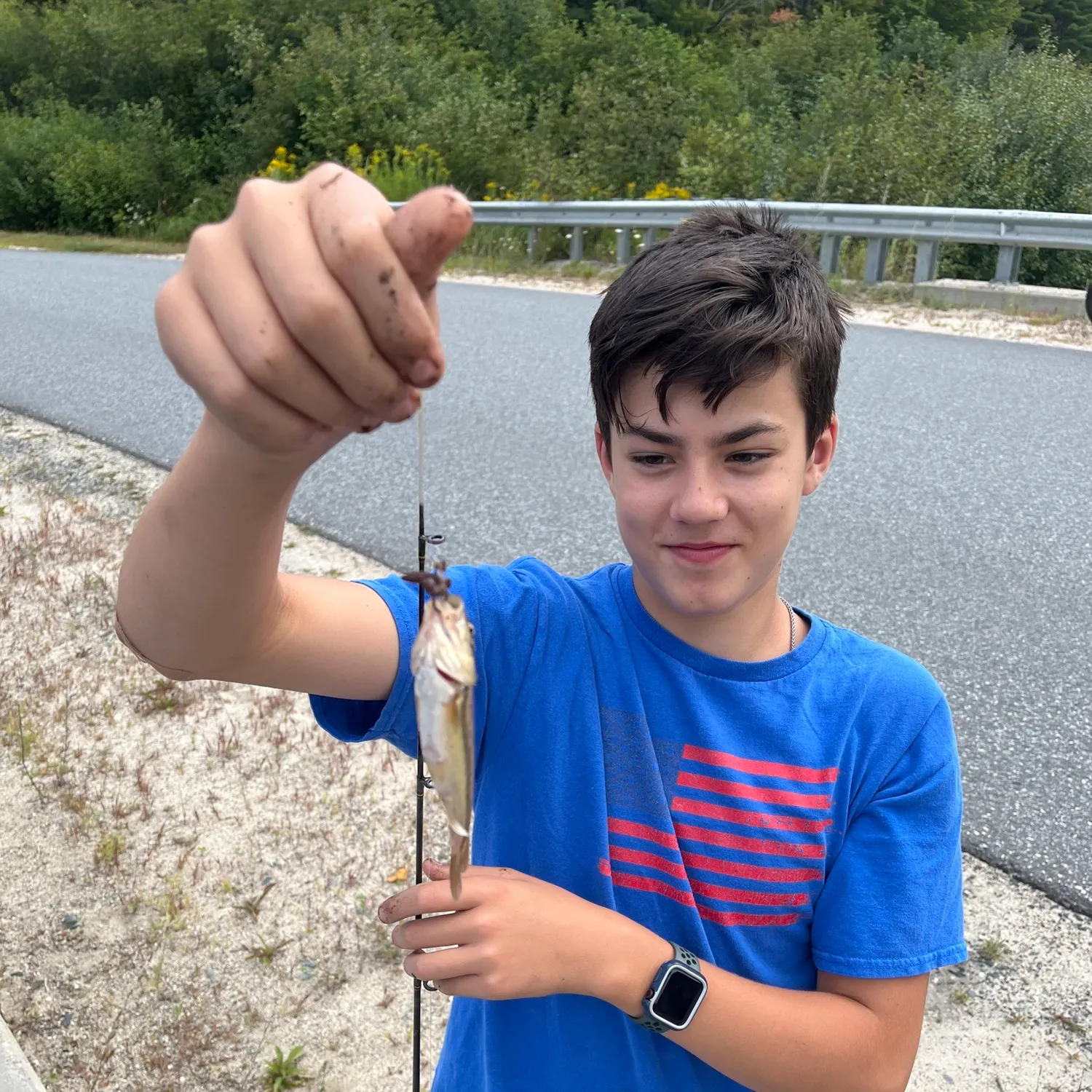 recently logged catches