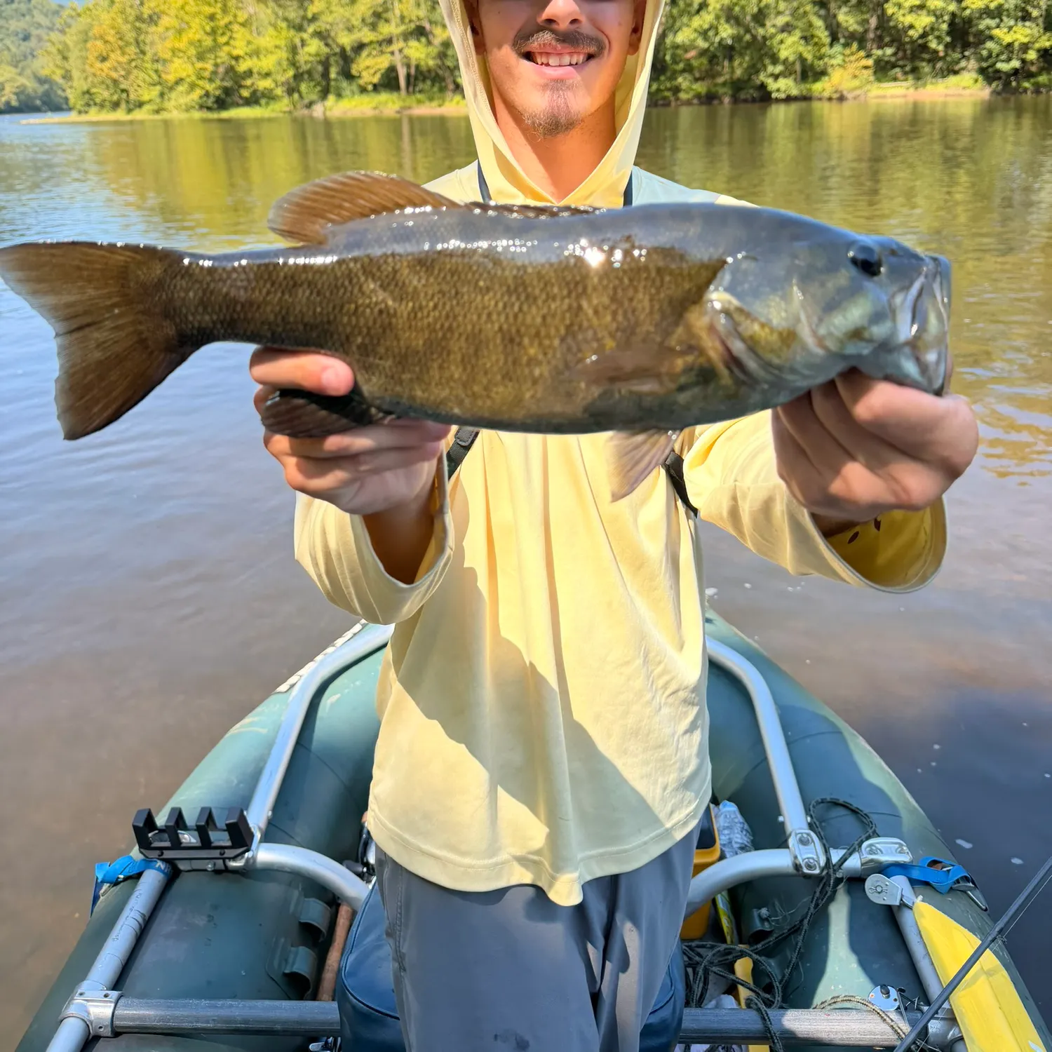 Smallmouth bass caught on Fishbrain