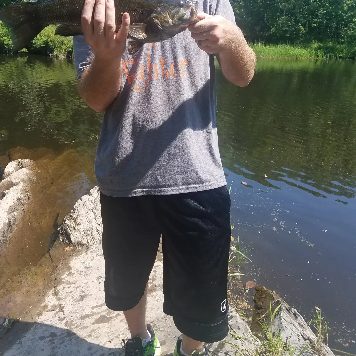 Smallmouth bass caught on Fishbrain