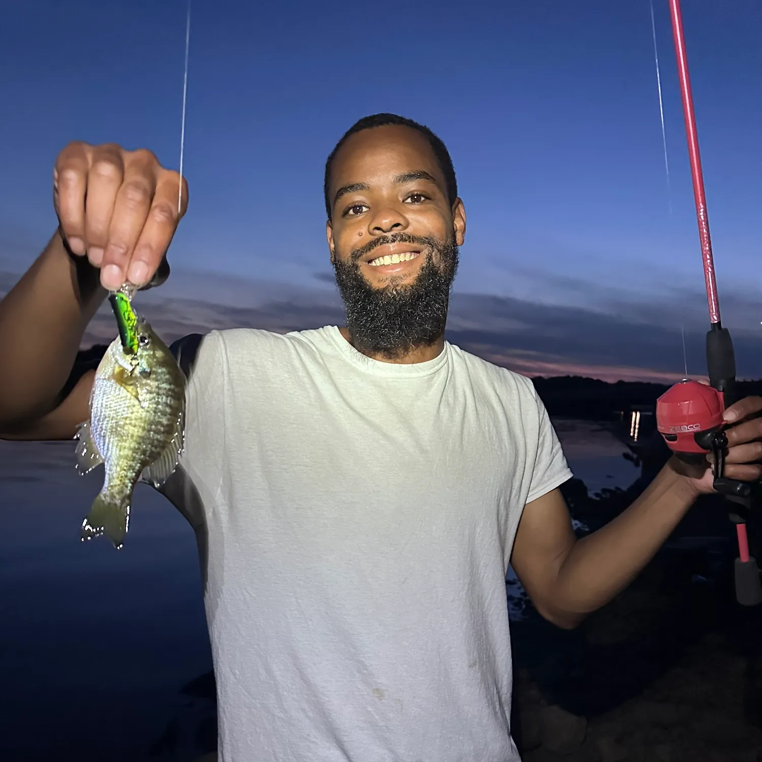 Bluegill caught on Fishbrain