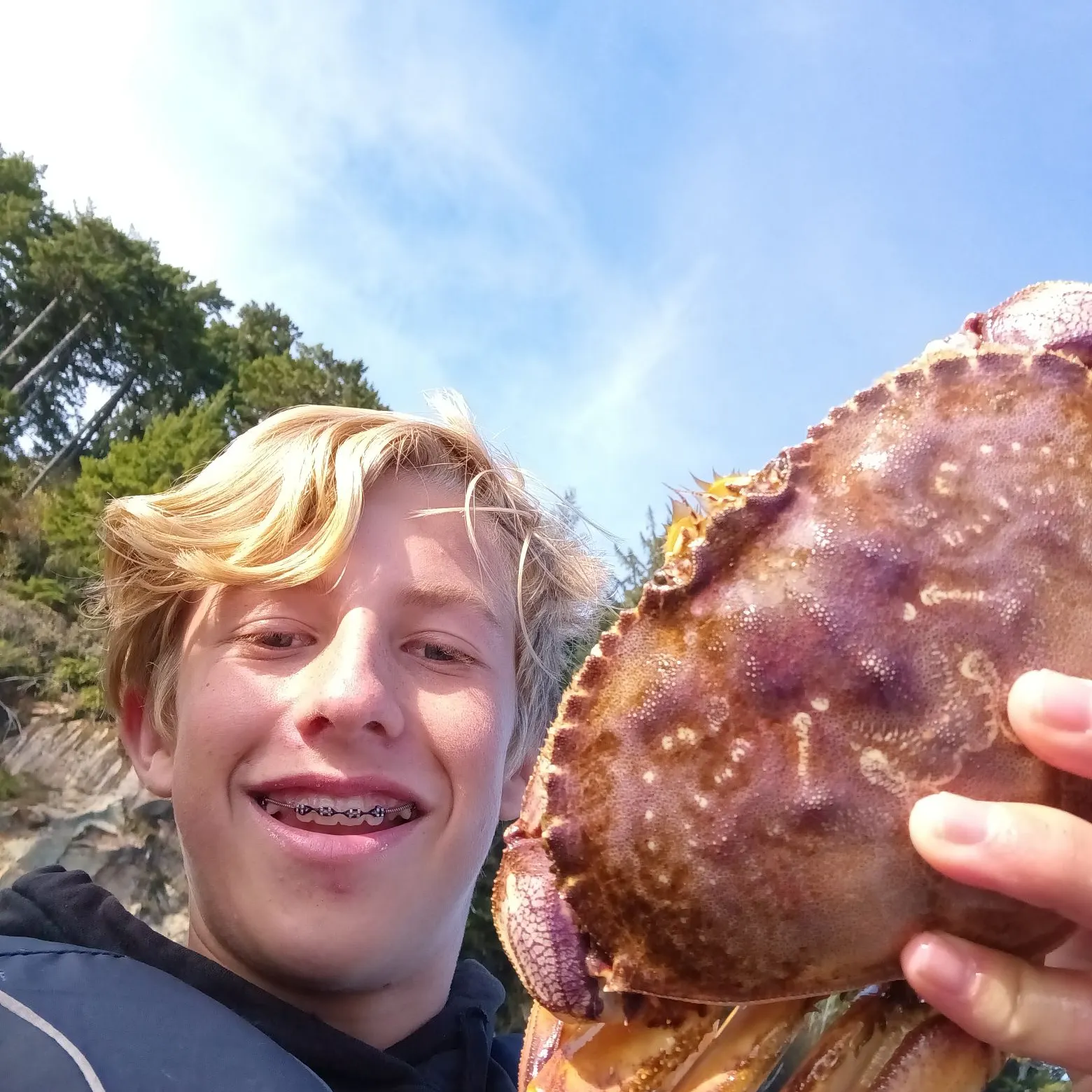 Dungeness crab caught on Fishbrain