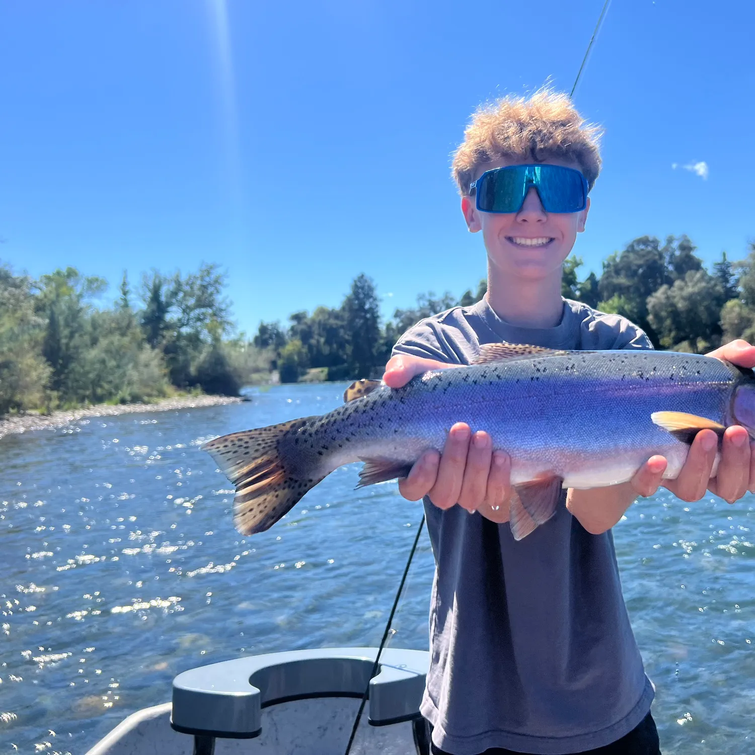 Rainbow trout caught on Fishbrain