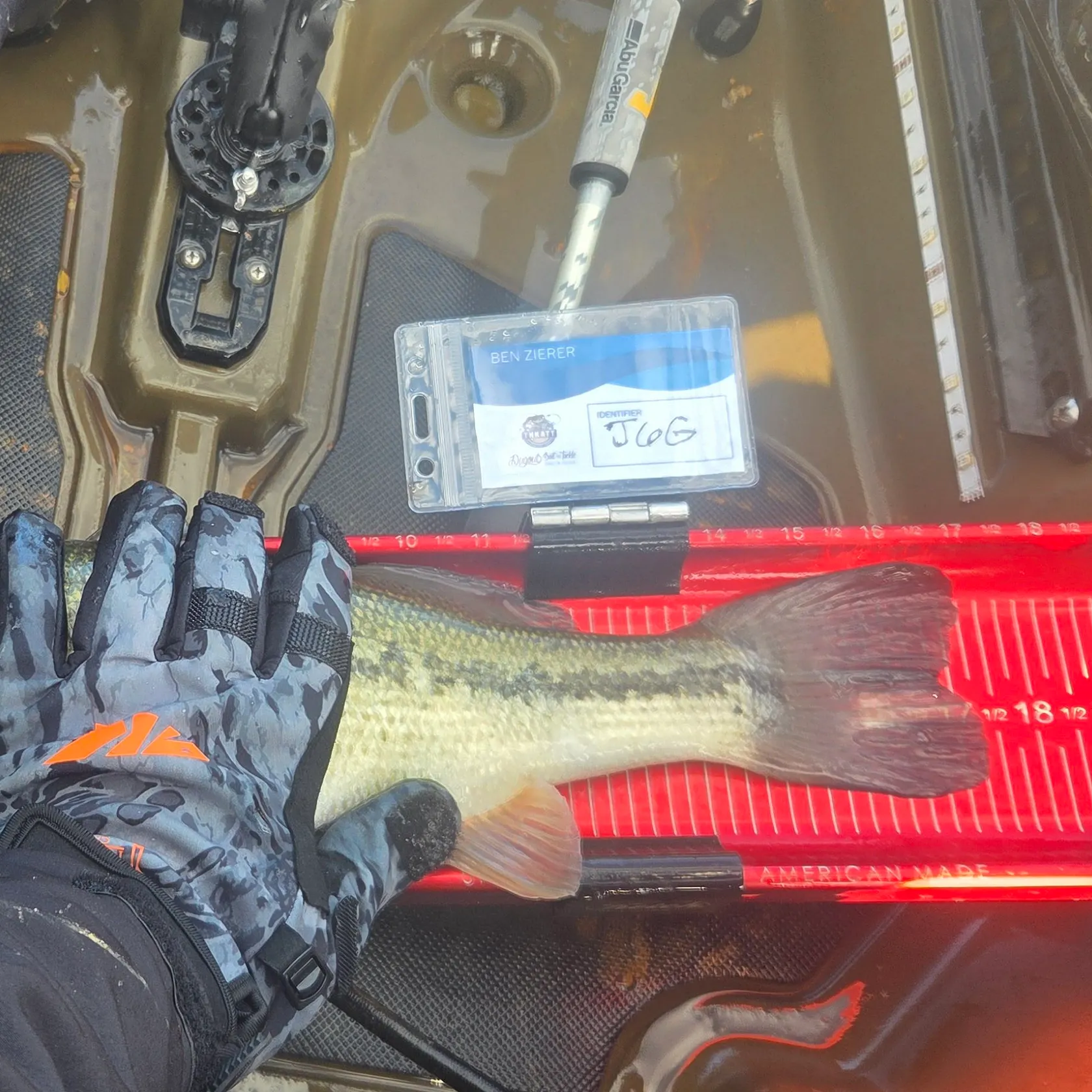 recently logged catches