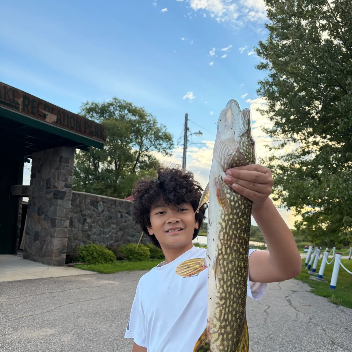 Northern pike caught on Fishbrain