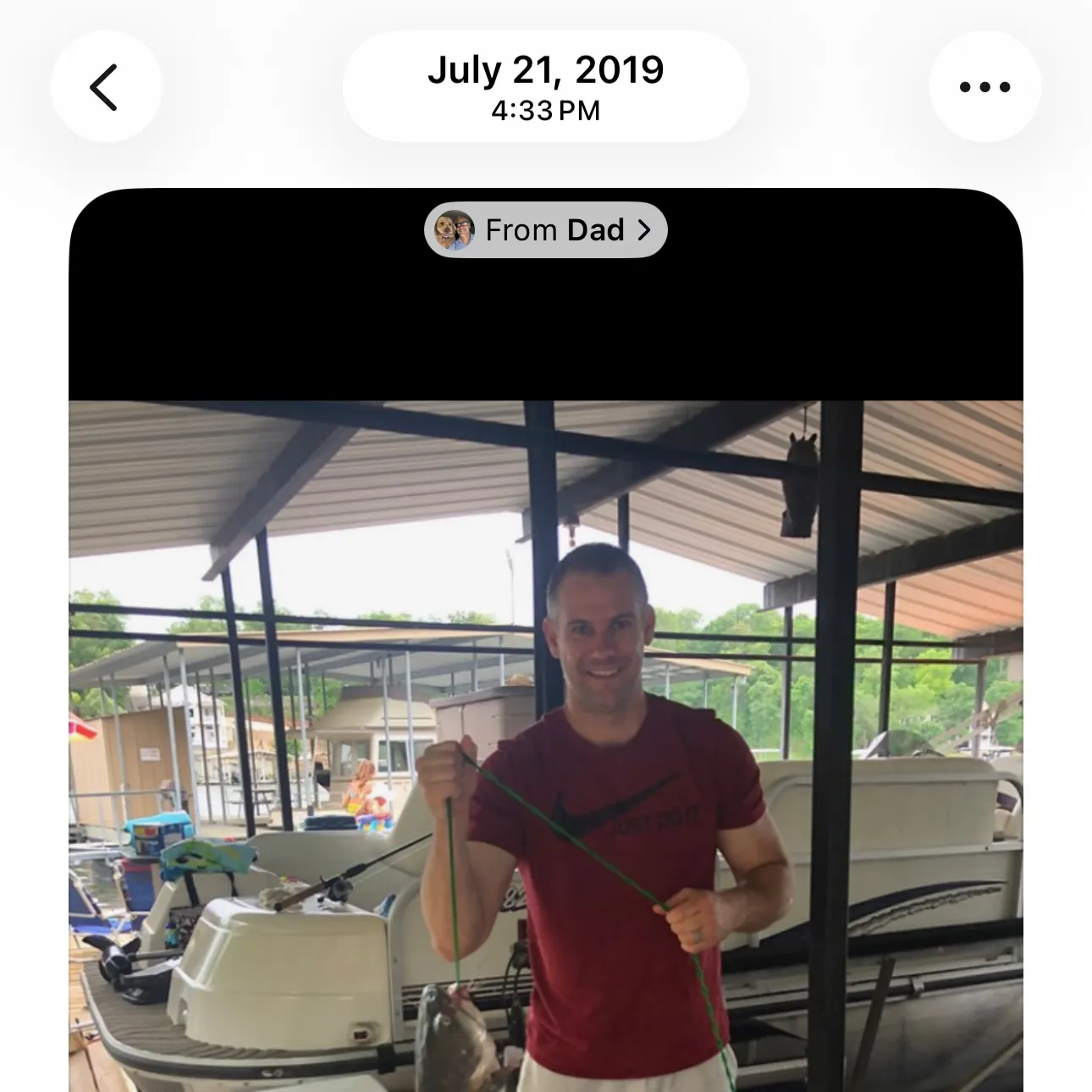 recently logged catches