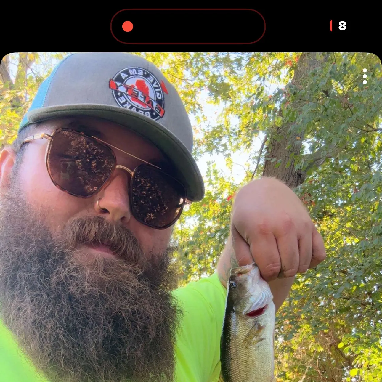 recently logged catches