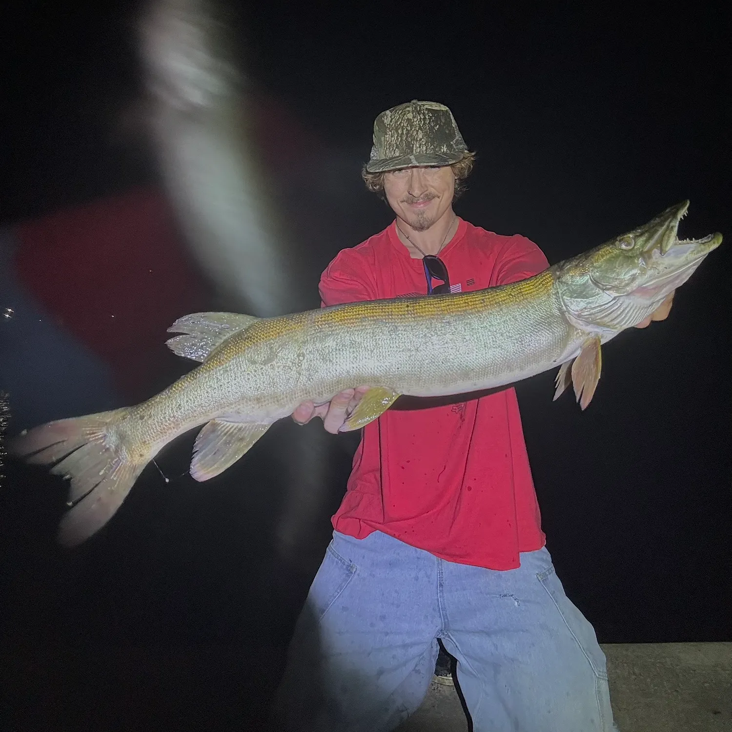 Muskie caught on Fishbrain