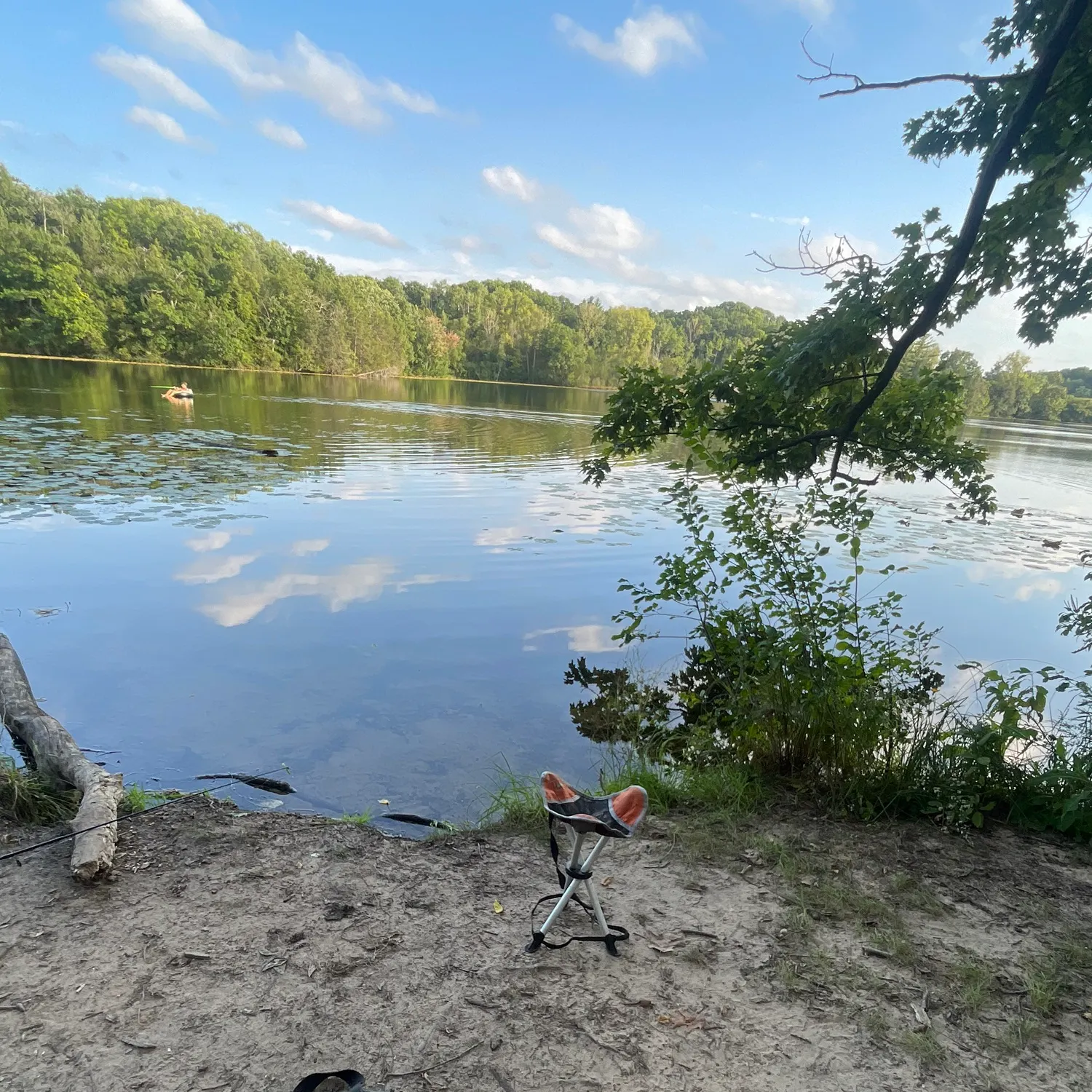 Pumpkinseed caught on Fishbrain