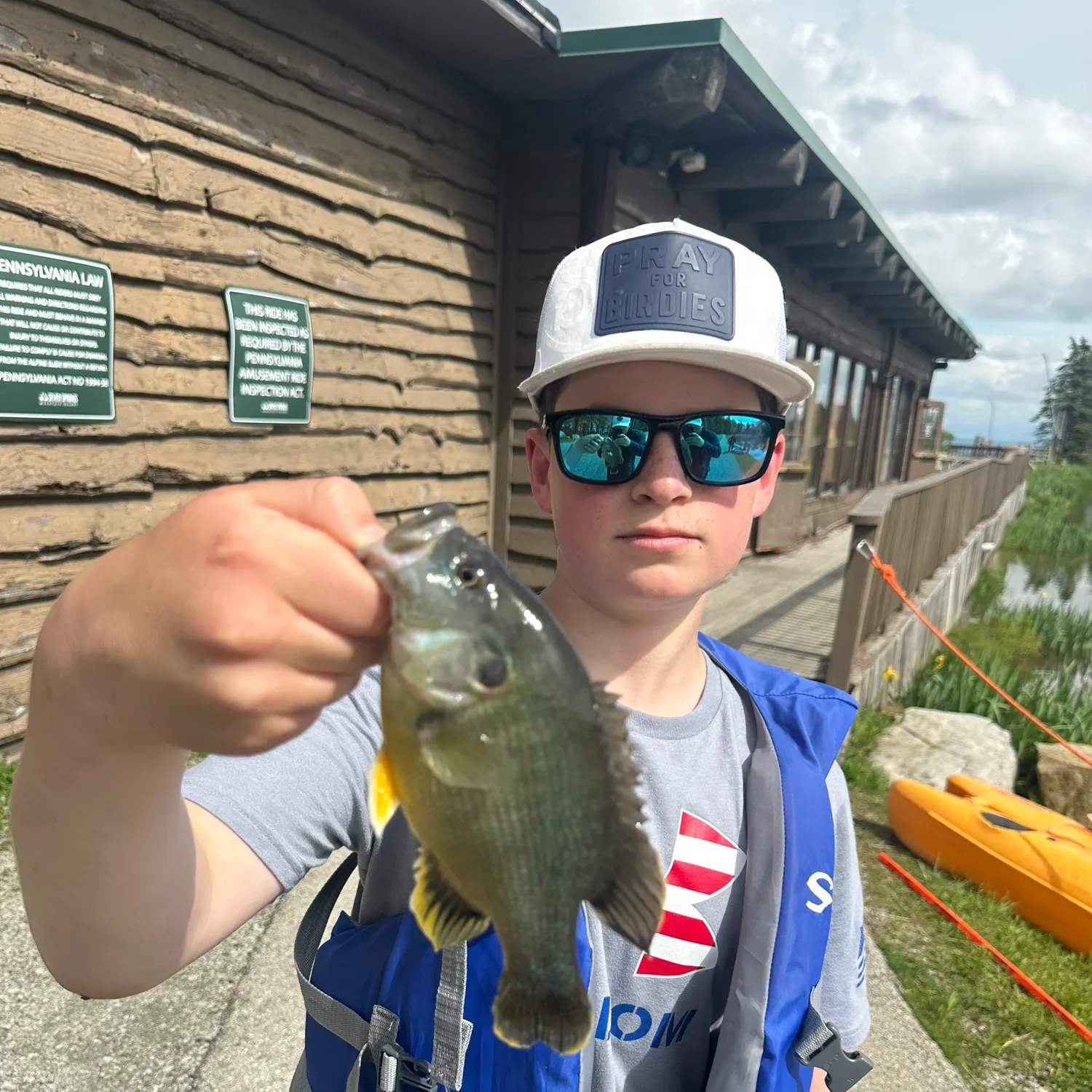 recently logged catches
