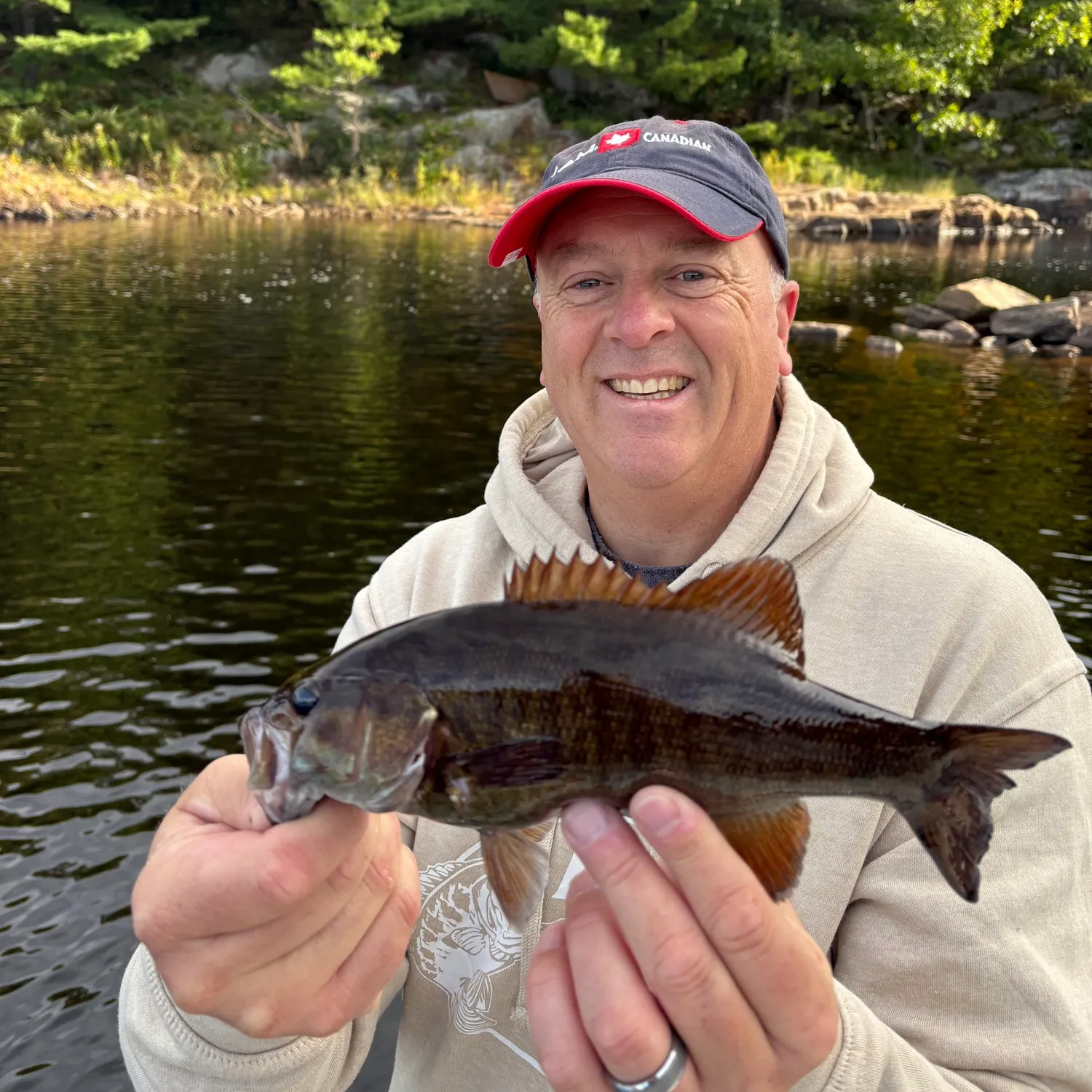 Smallmouth bass caught on Fishbrain