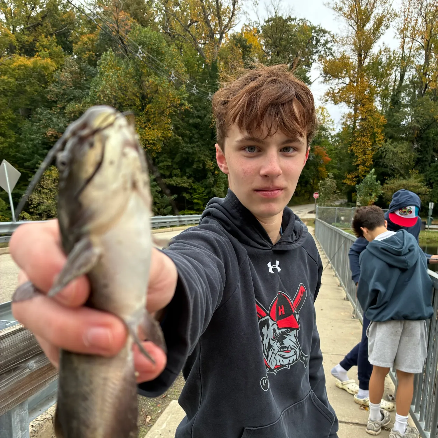 Channel catfish caught on Fishbrain