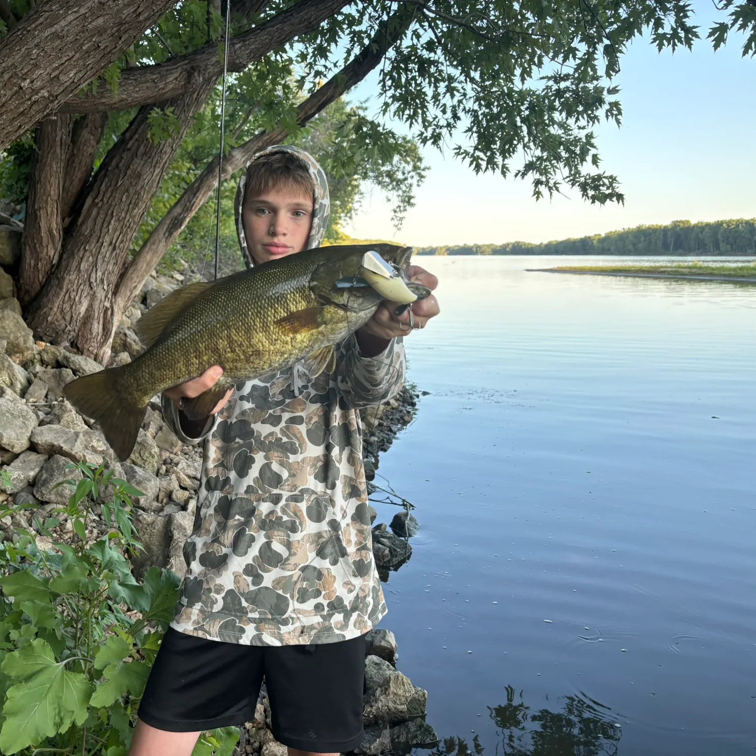 Smallmouth bass caught on Fishbrain