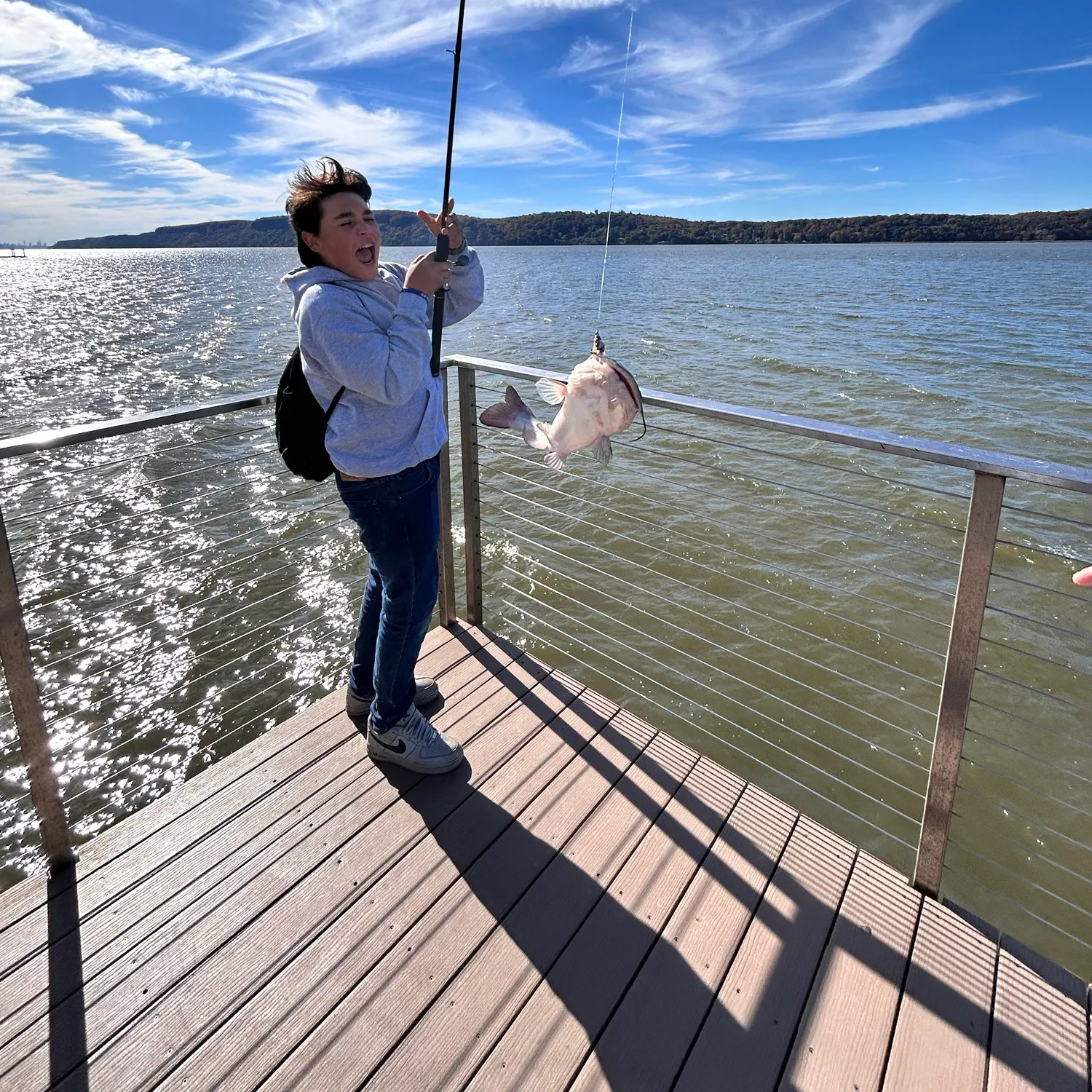 White bullhead caught on Fishbrain