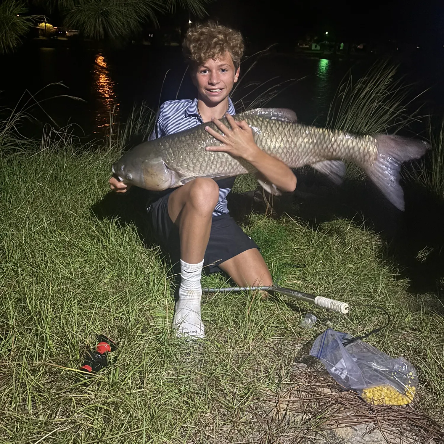 Grass carp caught on Fishbrain