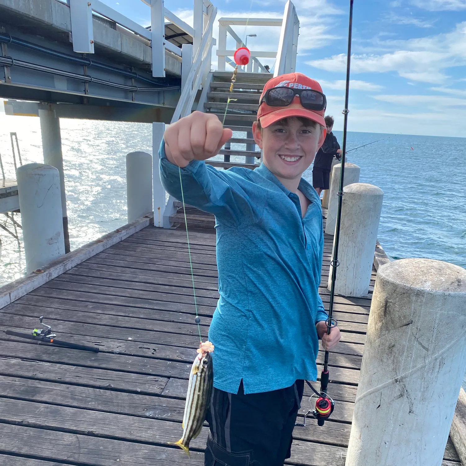 The most recent Western striped grunter catches on Fishbrain