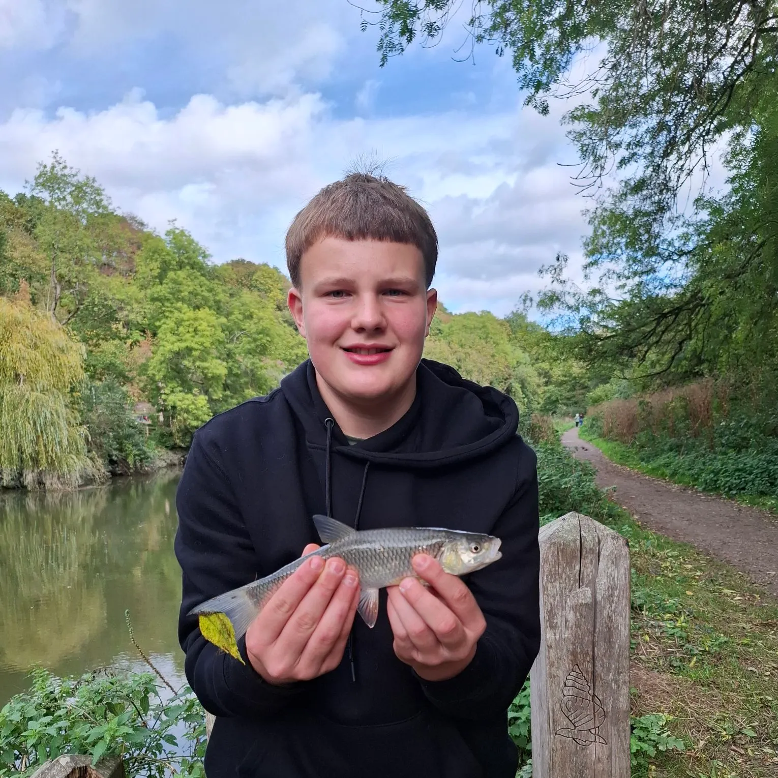 European chub caught on Fishbrain
