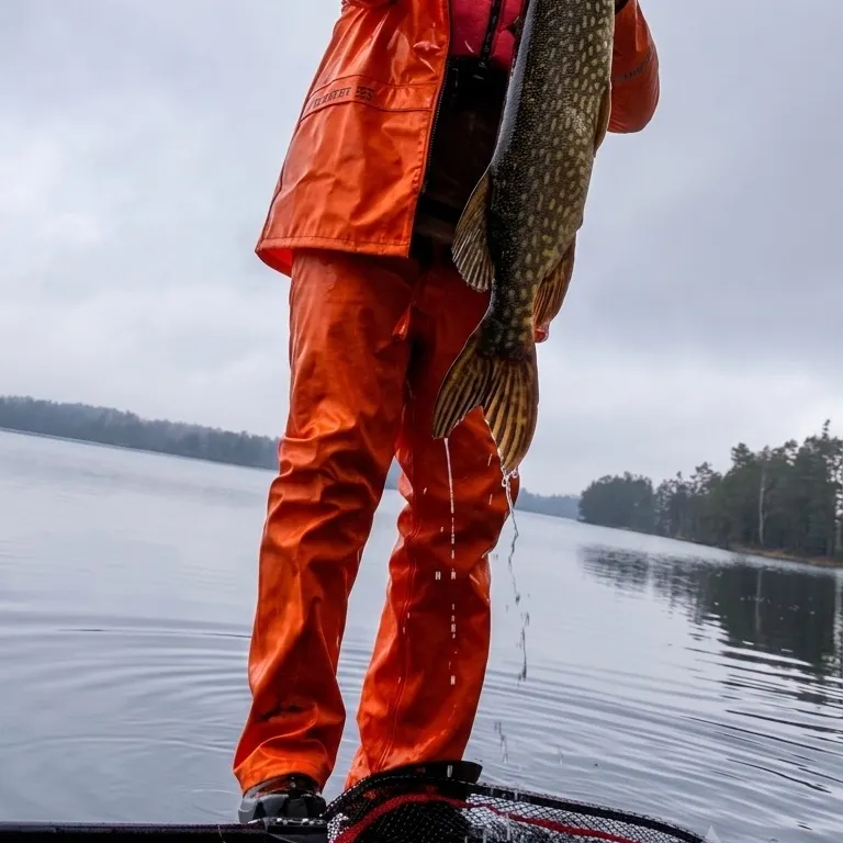 Northern pike caught on Fishbrain
