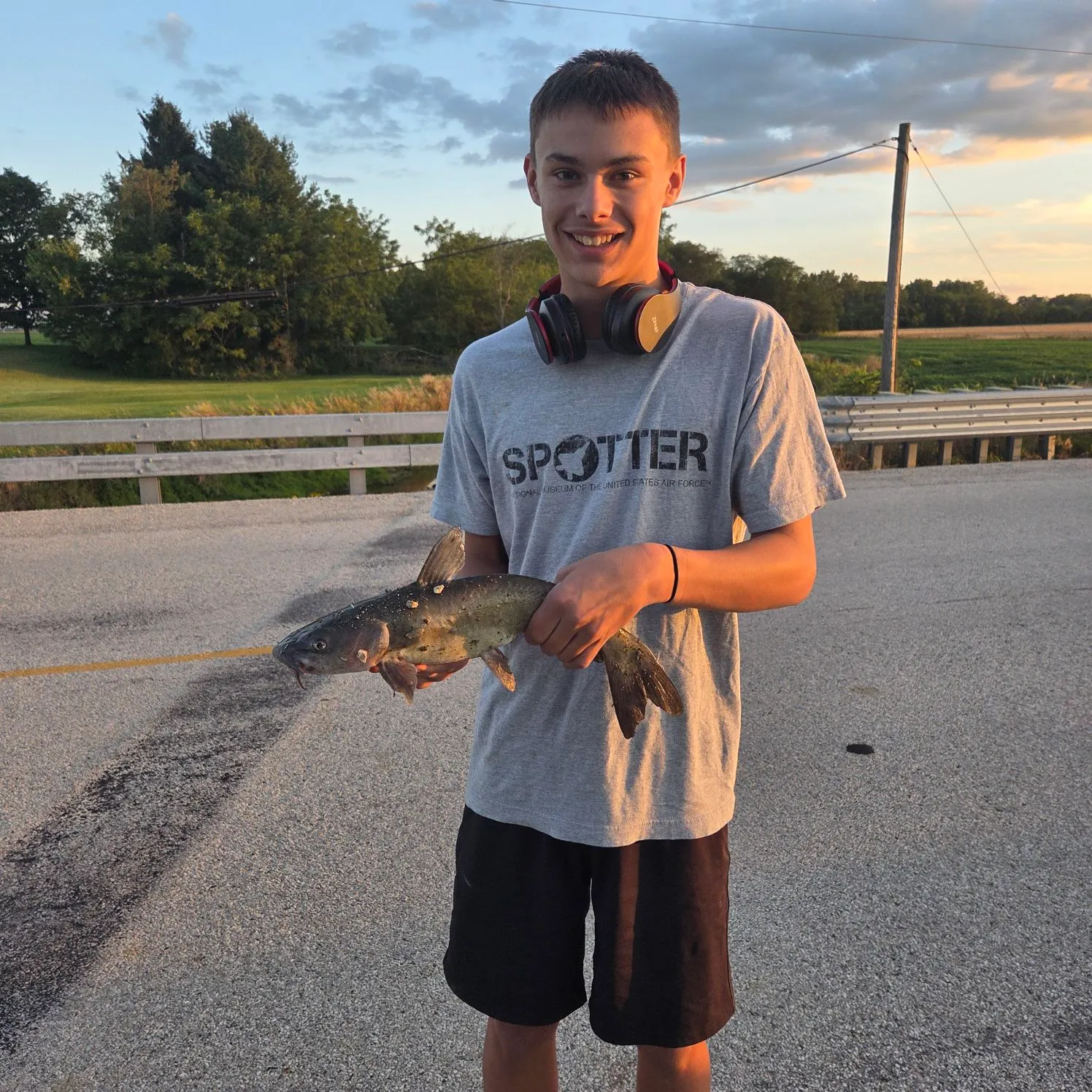 Channel catfish caught on Fishbrain
