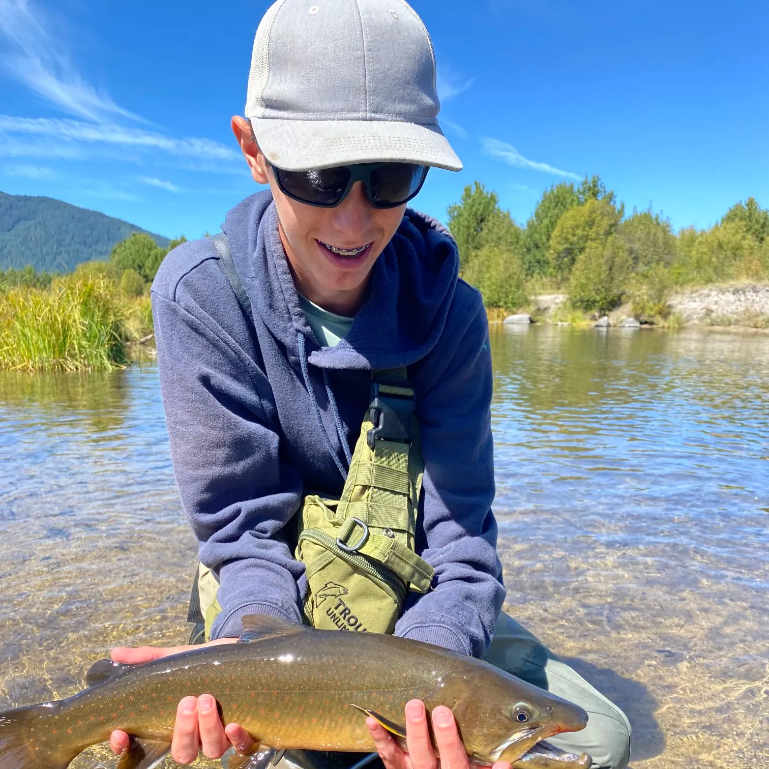Bull trout caught on Fishbrain