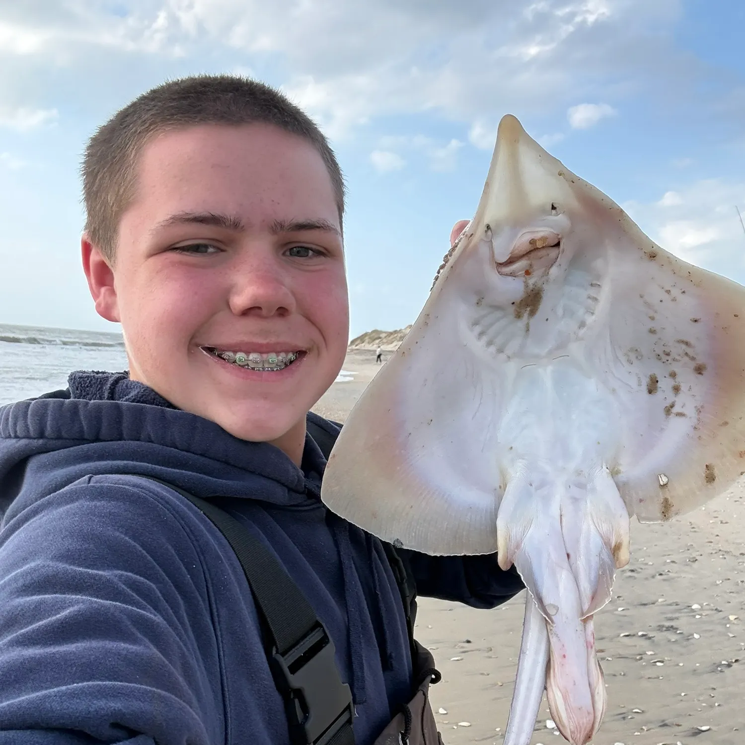 The most recent Clearnose skate catches on Fishbrain