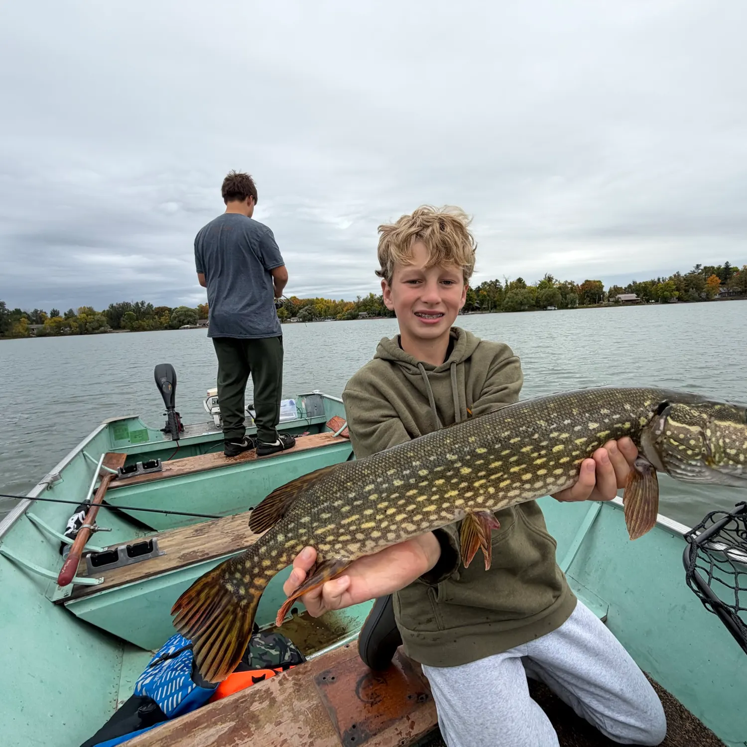 Northern pike caught on Fishbrain
