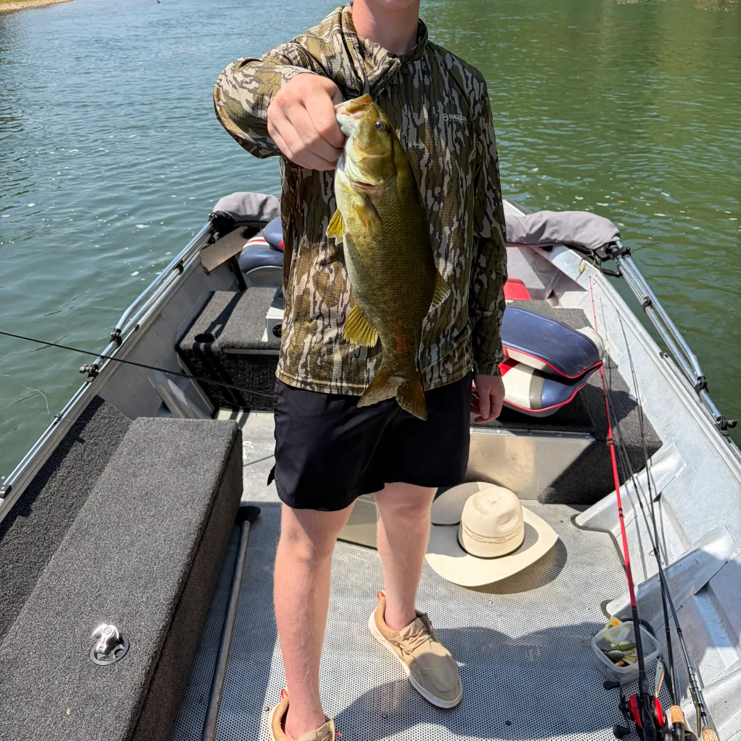 Smallmouth bass caught on Fishbrain