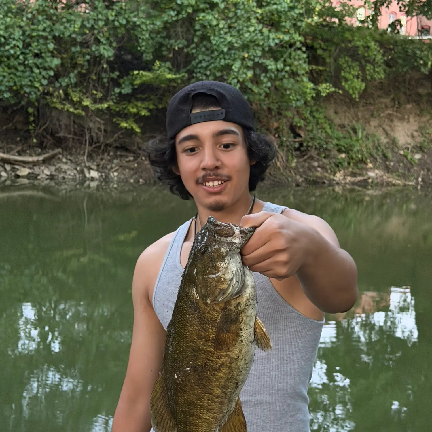 Smallmouth bass caught on Fishbrain