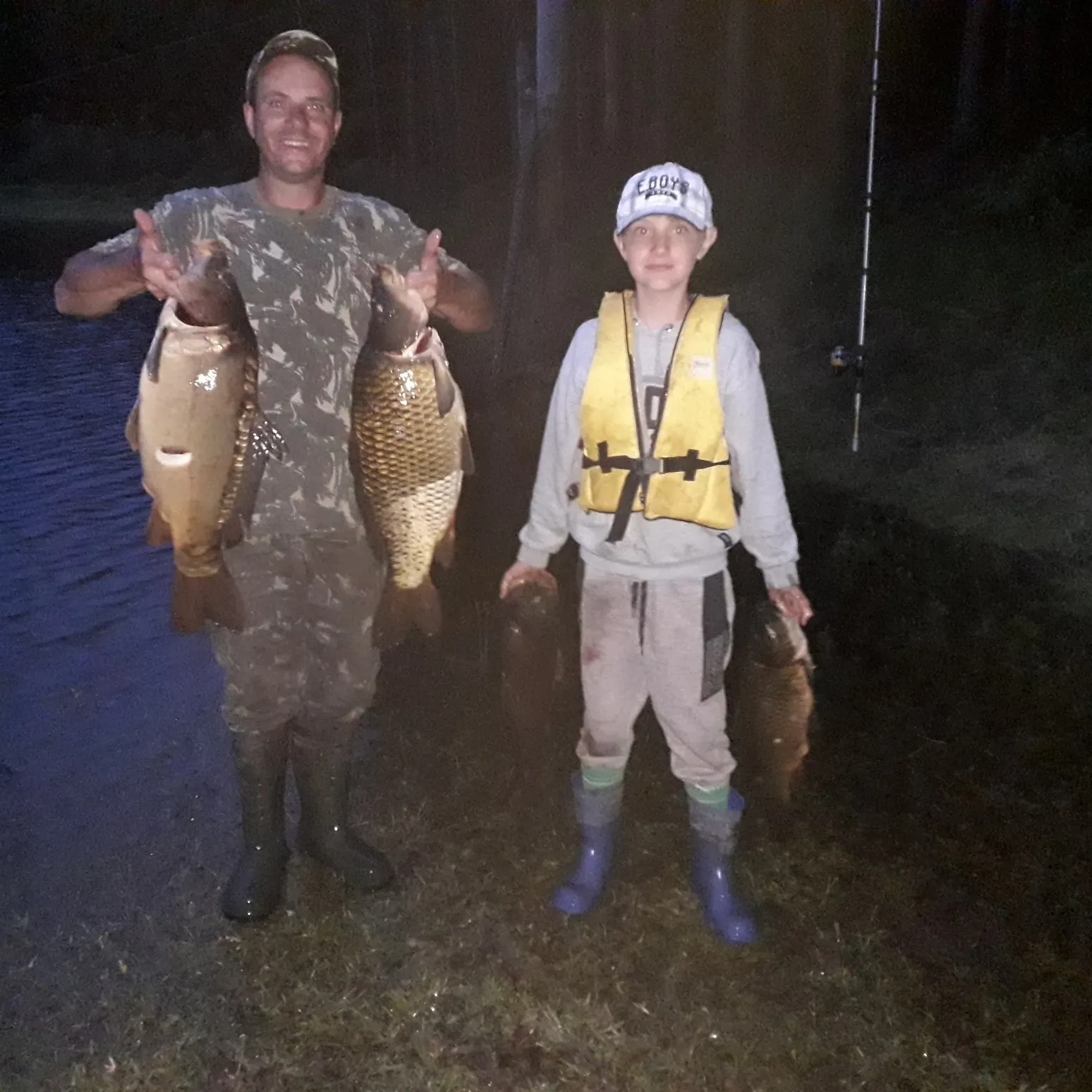 recently logged catches