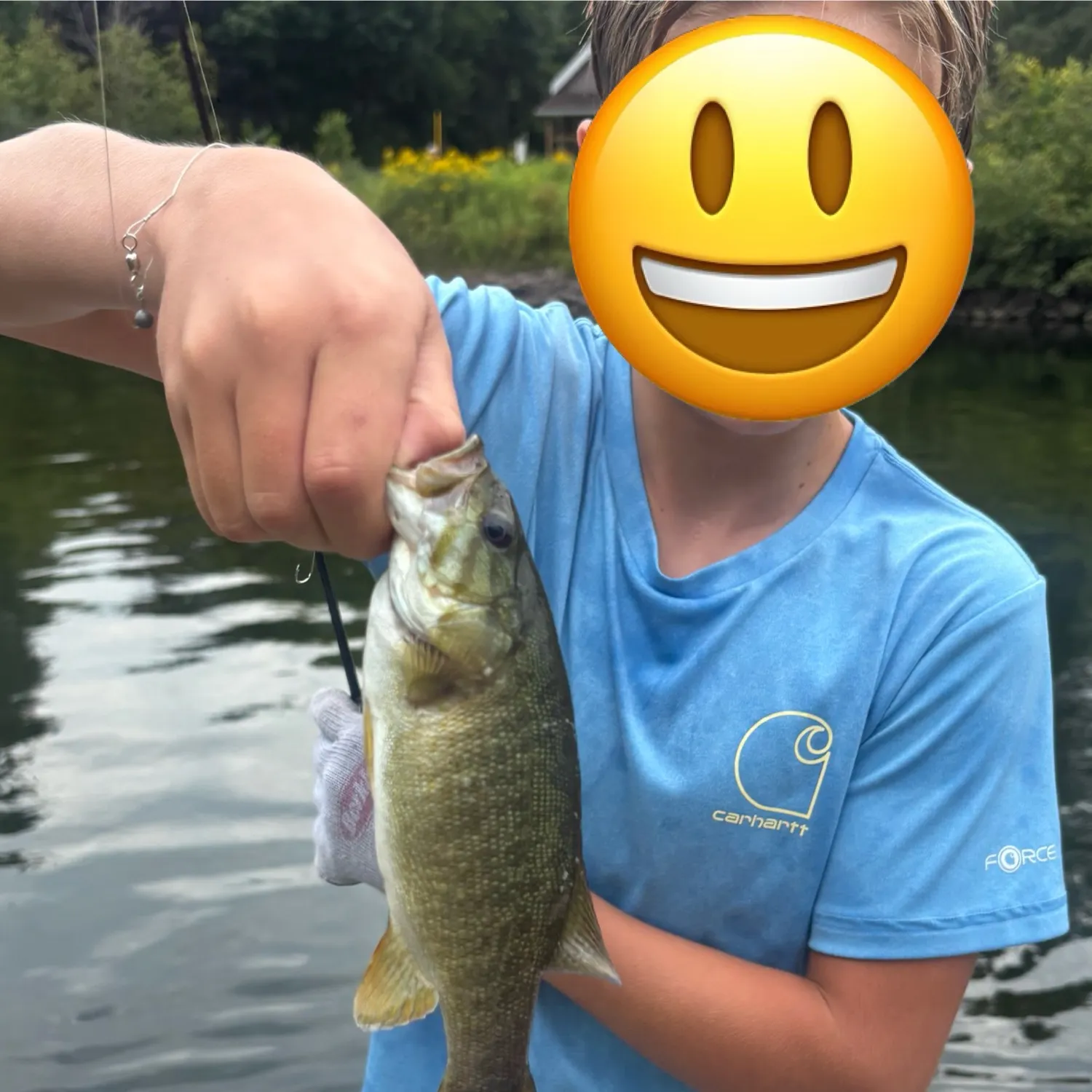 Smallmouth bass caught on Fishbrain