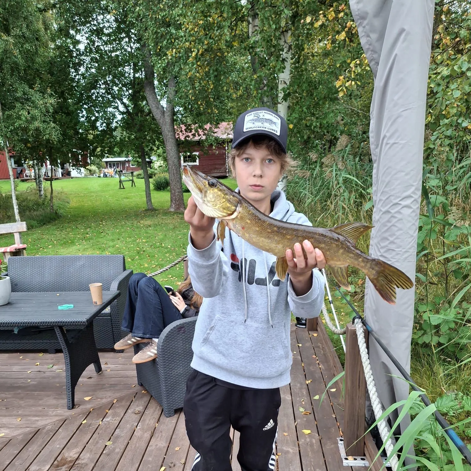 Northern pike caught on Fishbrain