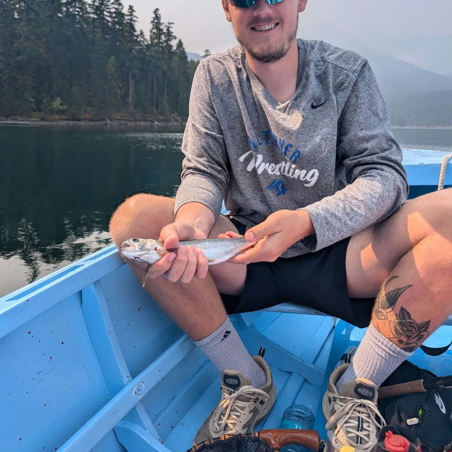 Rainbow trout caught on Fishbrain