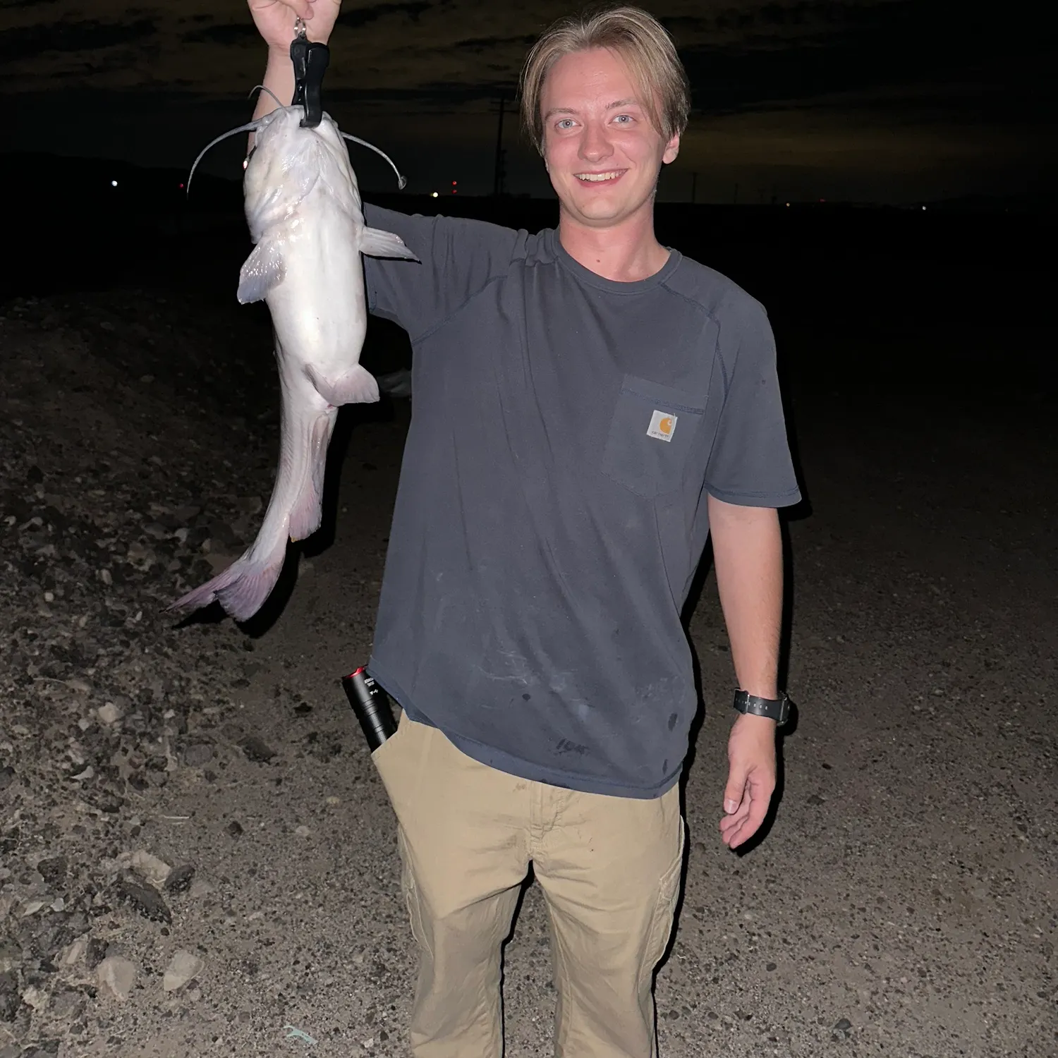 Channel catfish caught on Fishbrain