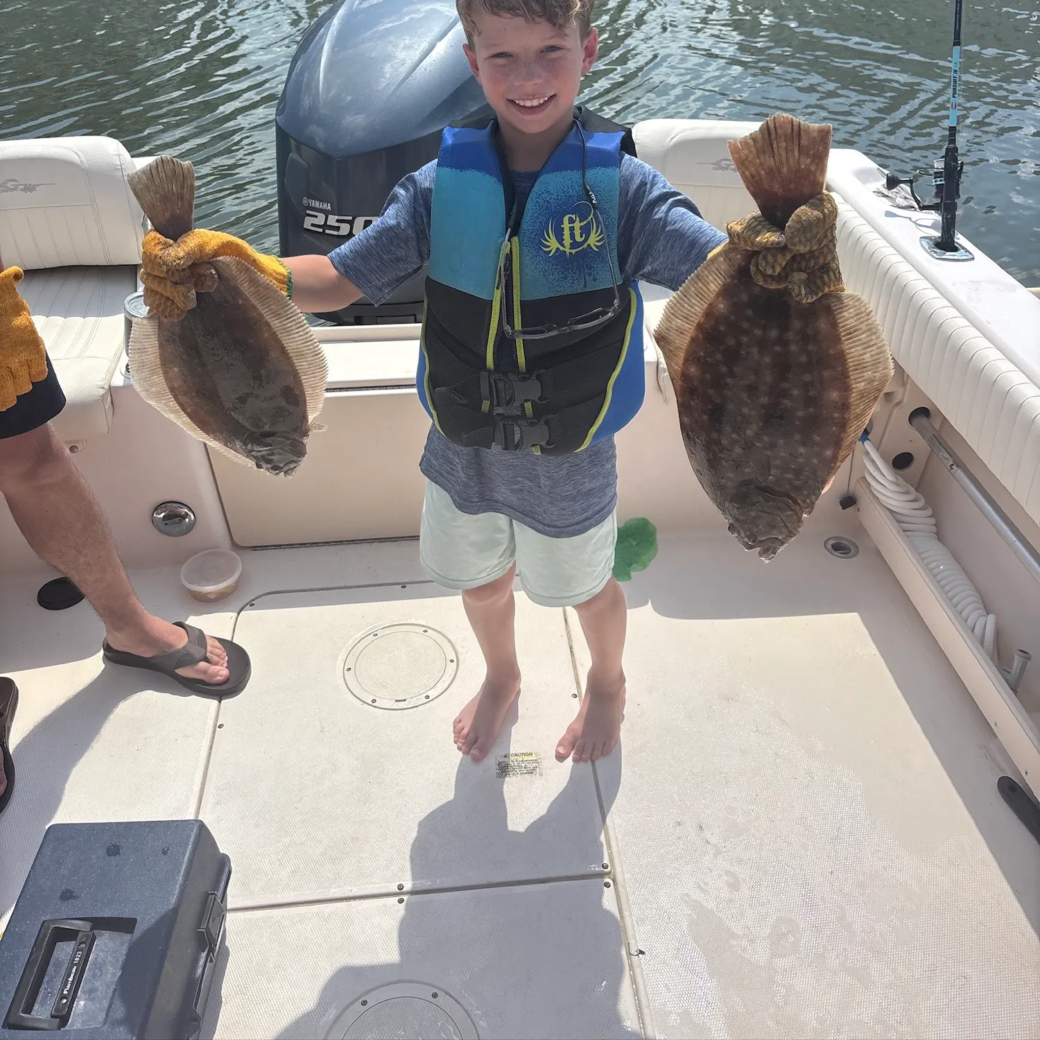 Summer flounder caught on Fishbrain