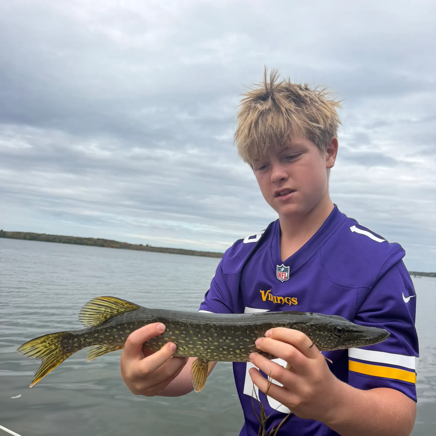 Northern pike caught on Fishbrain