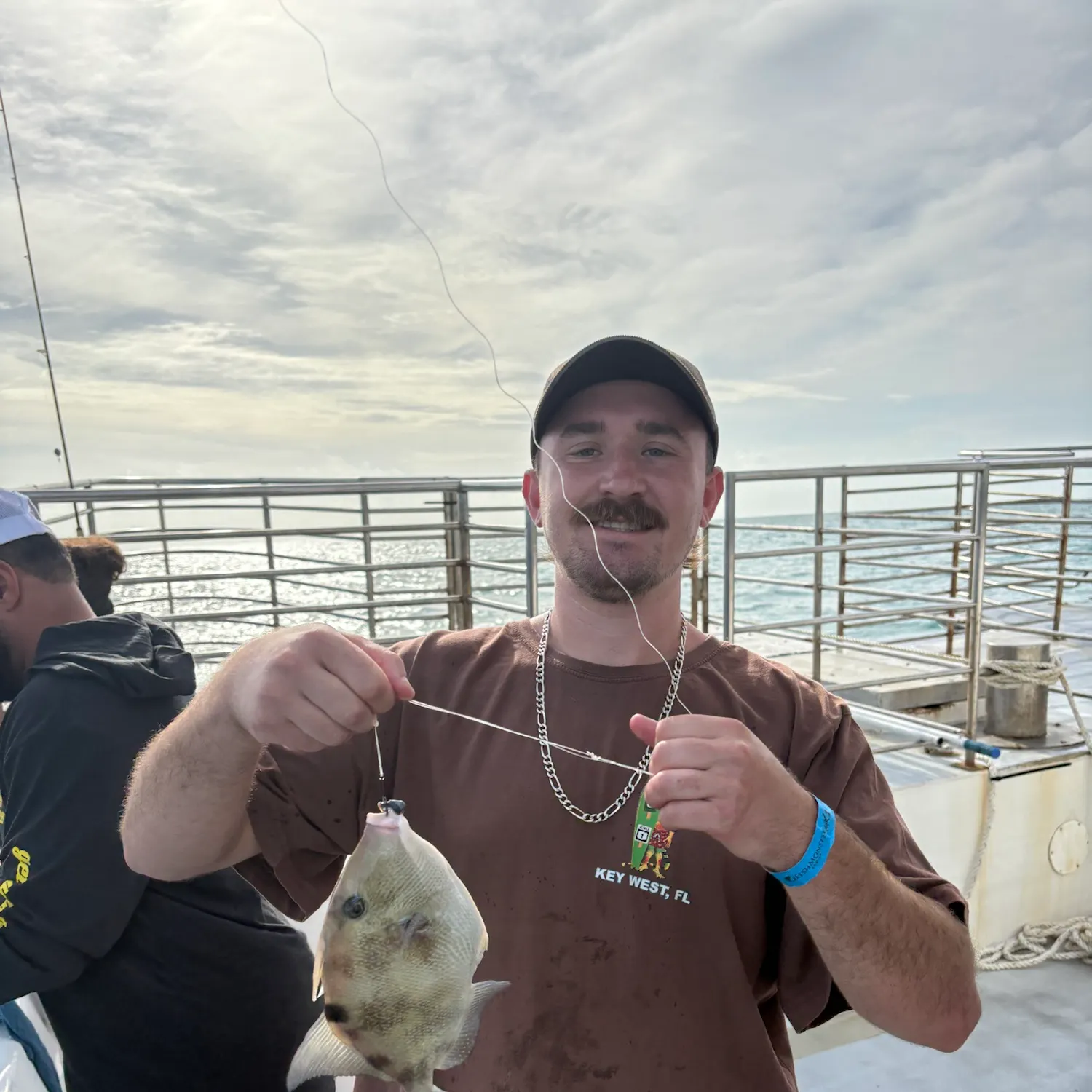 Grey triggerfish caught on Fishbrain