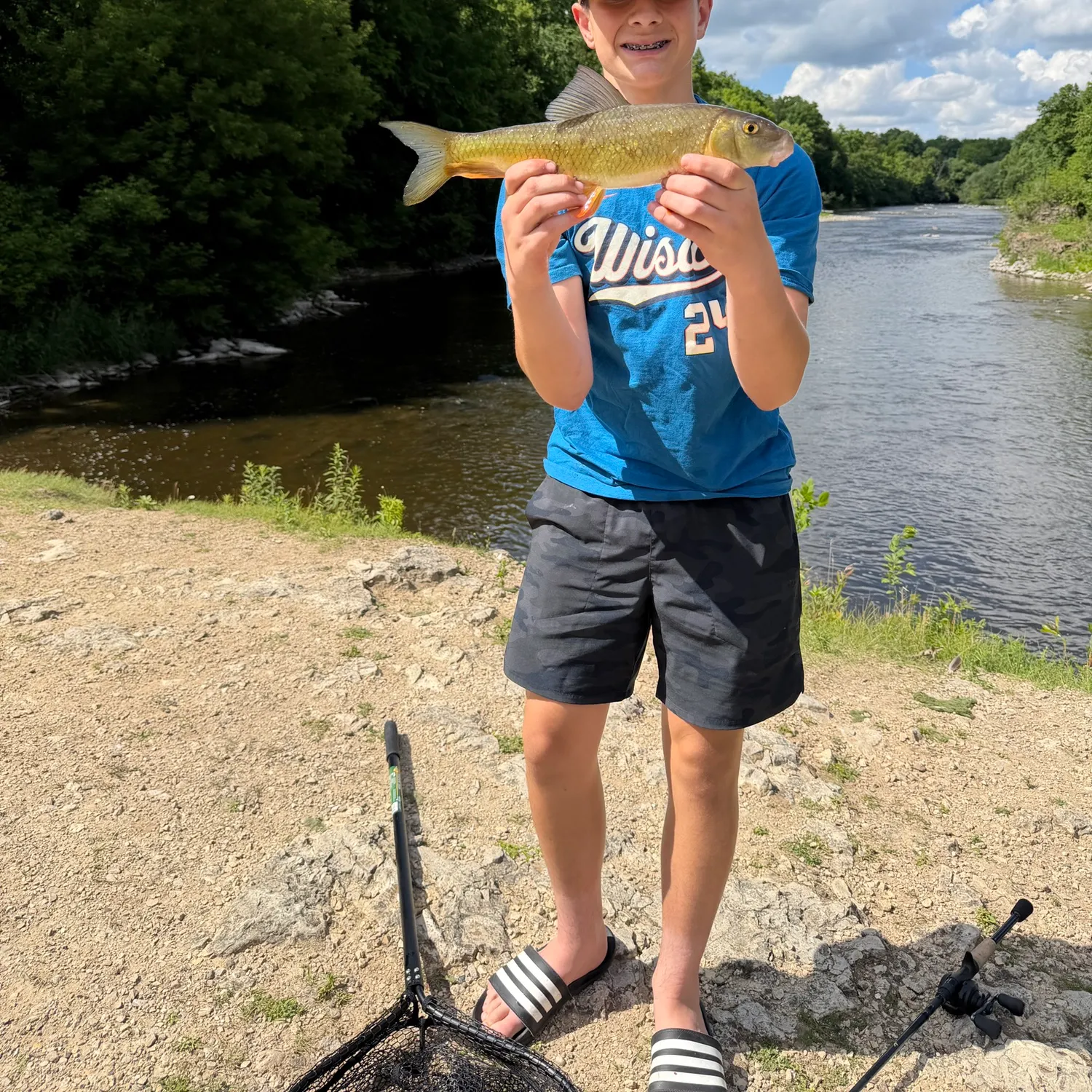 The most recent Spotted sucker catches on Fishbrain