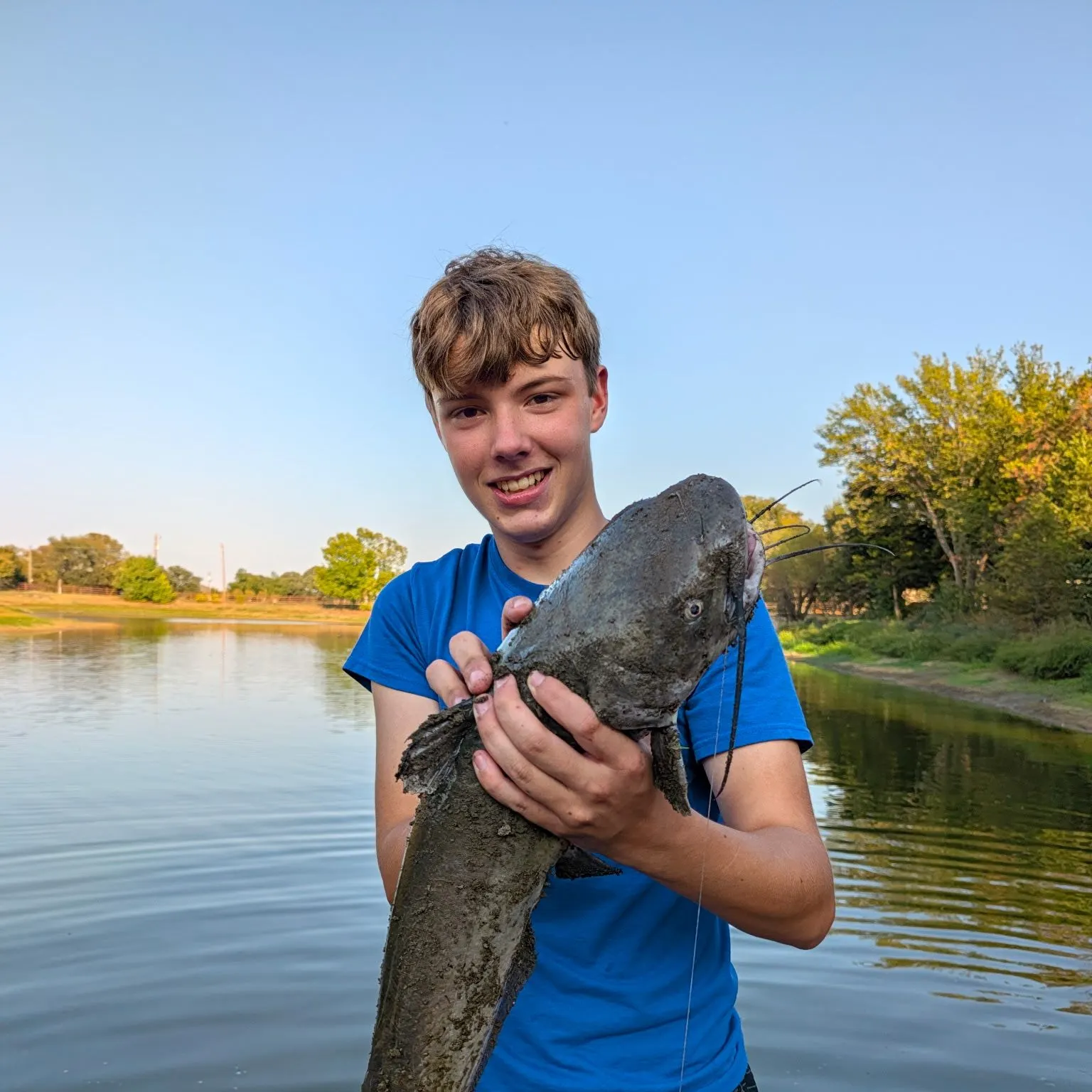 Channel catfish caught on Fishbrain