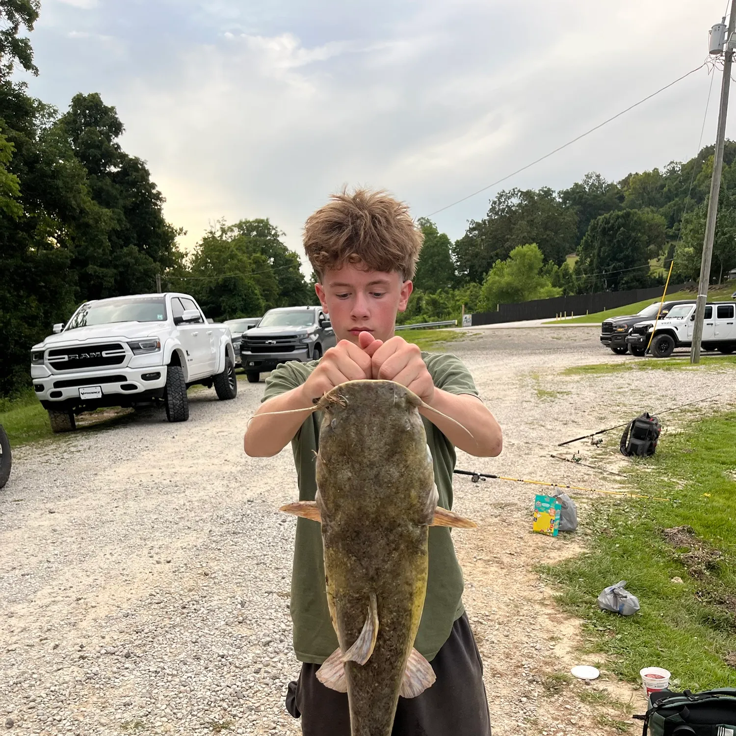 recently logged catches