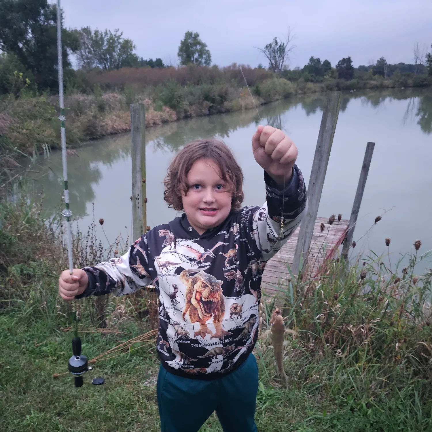 Channel catfish caught on Fishbrain