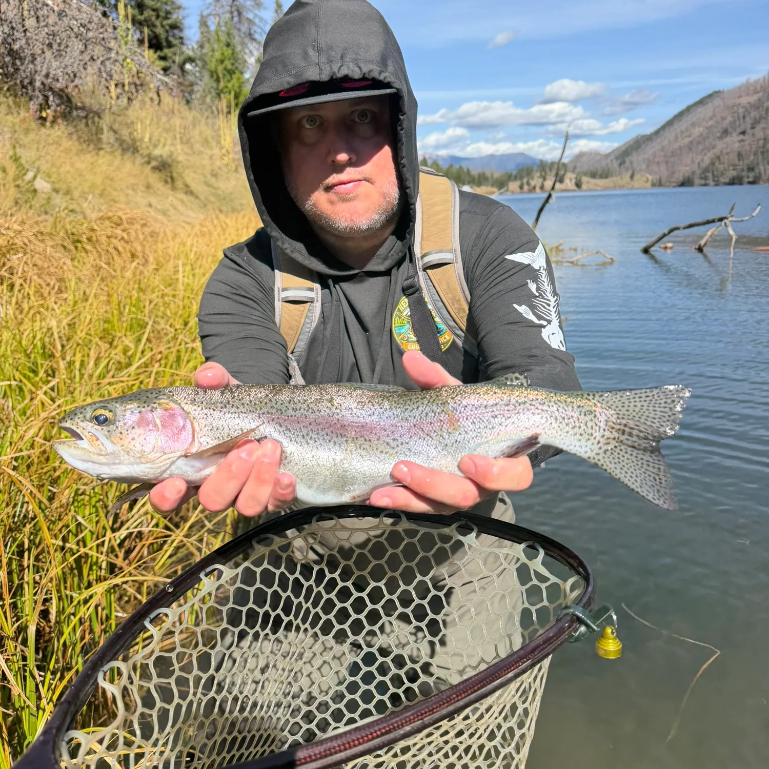 Rainbow trout caught on Fishbrain
