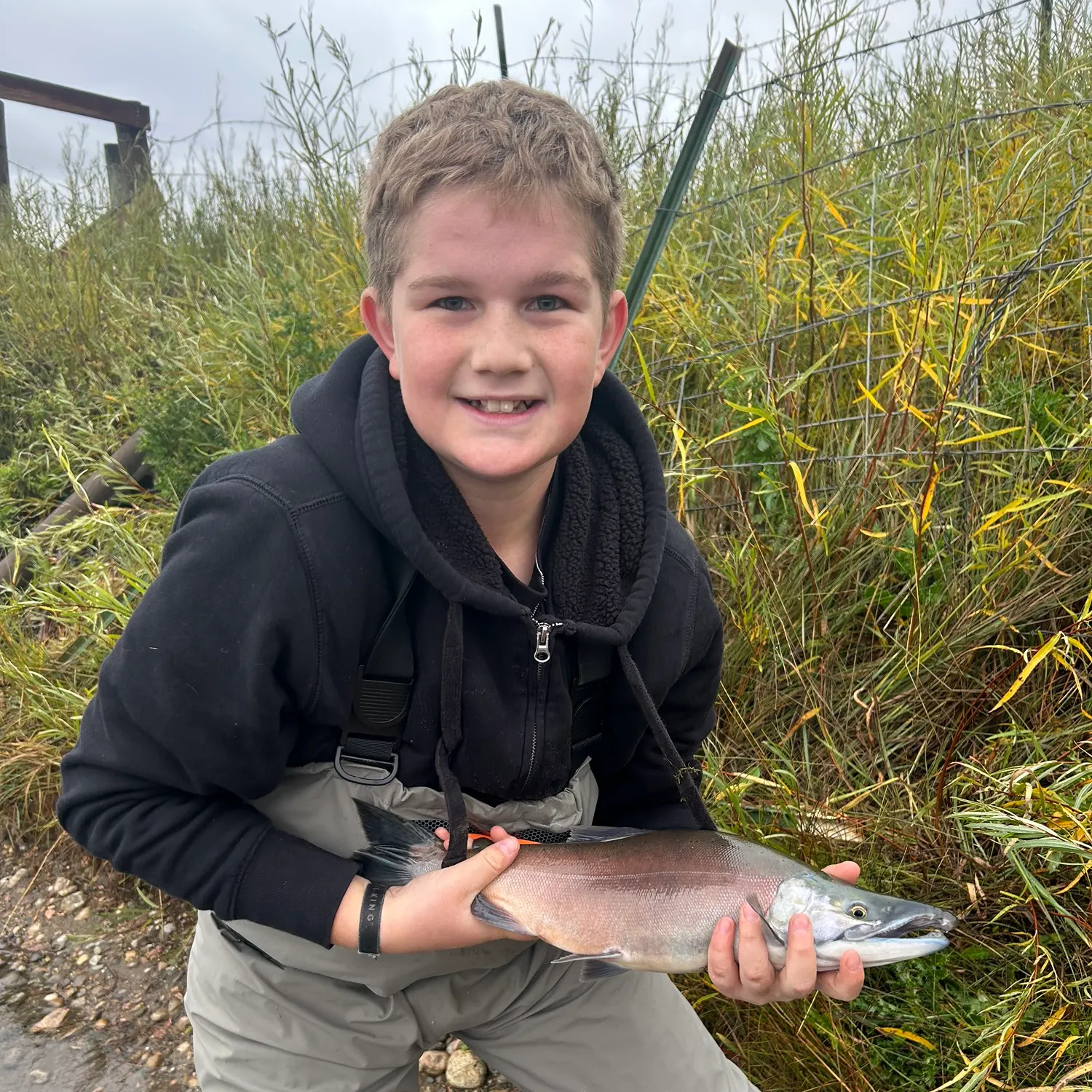 Kokanee salmon caught on Fishbrain