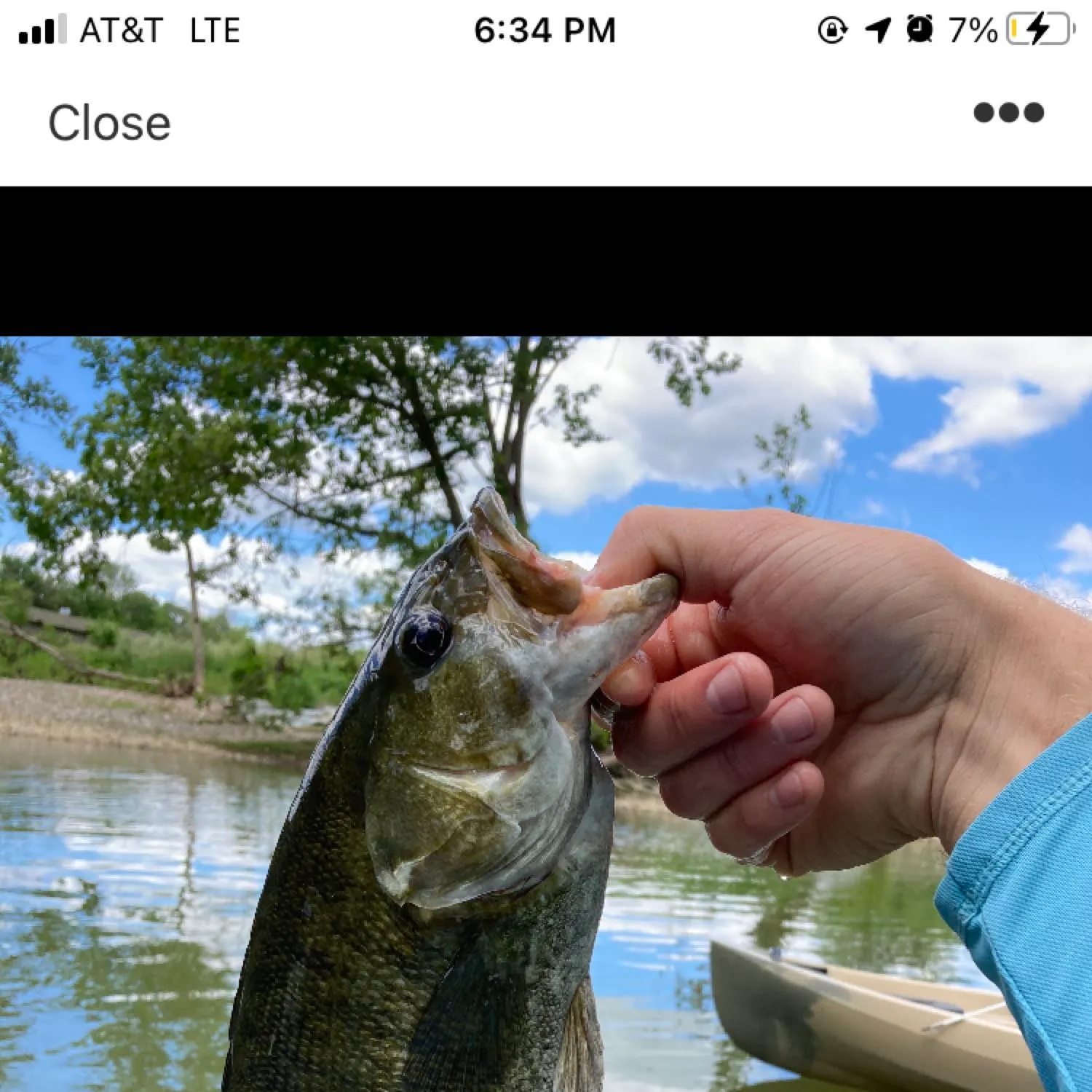 recently logged catches