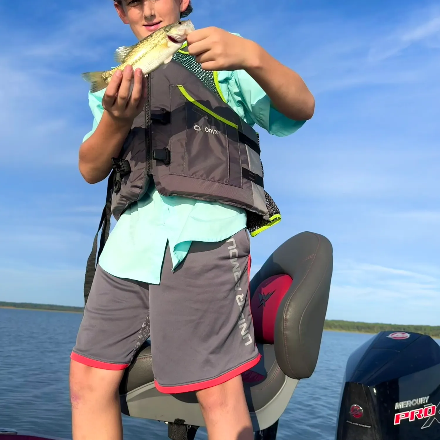 Spotted bass caught on Fishbrain