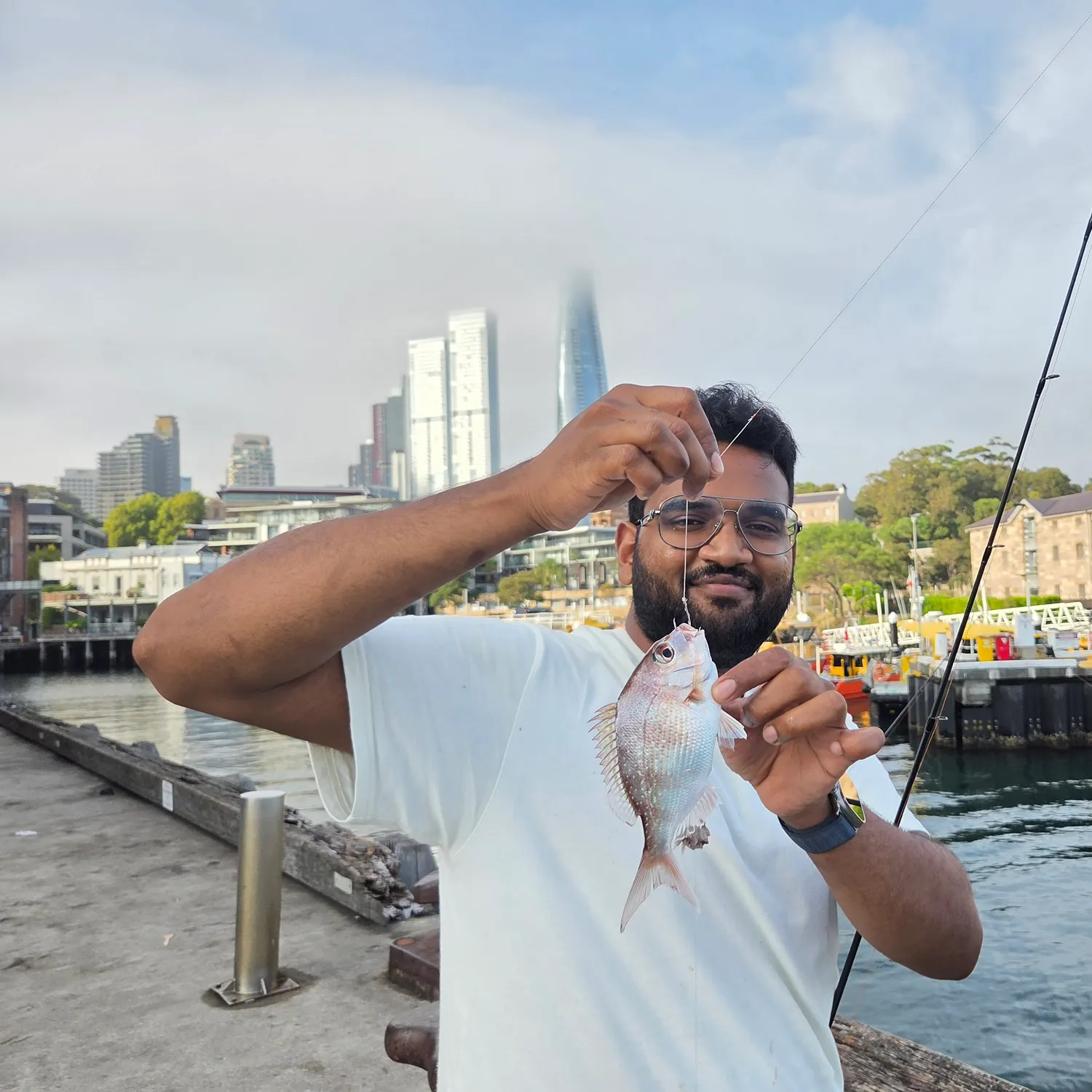 recently logged catches