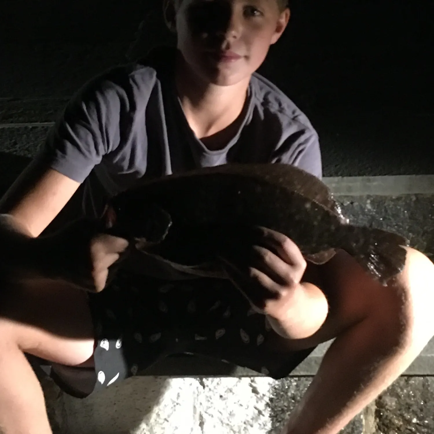 Summer flounder caught on Fishbrain