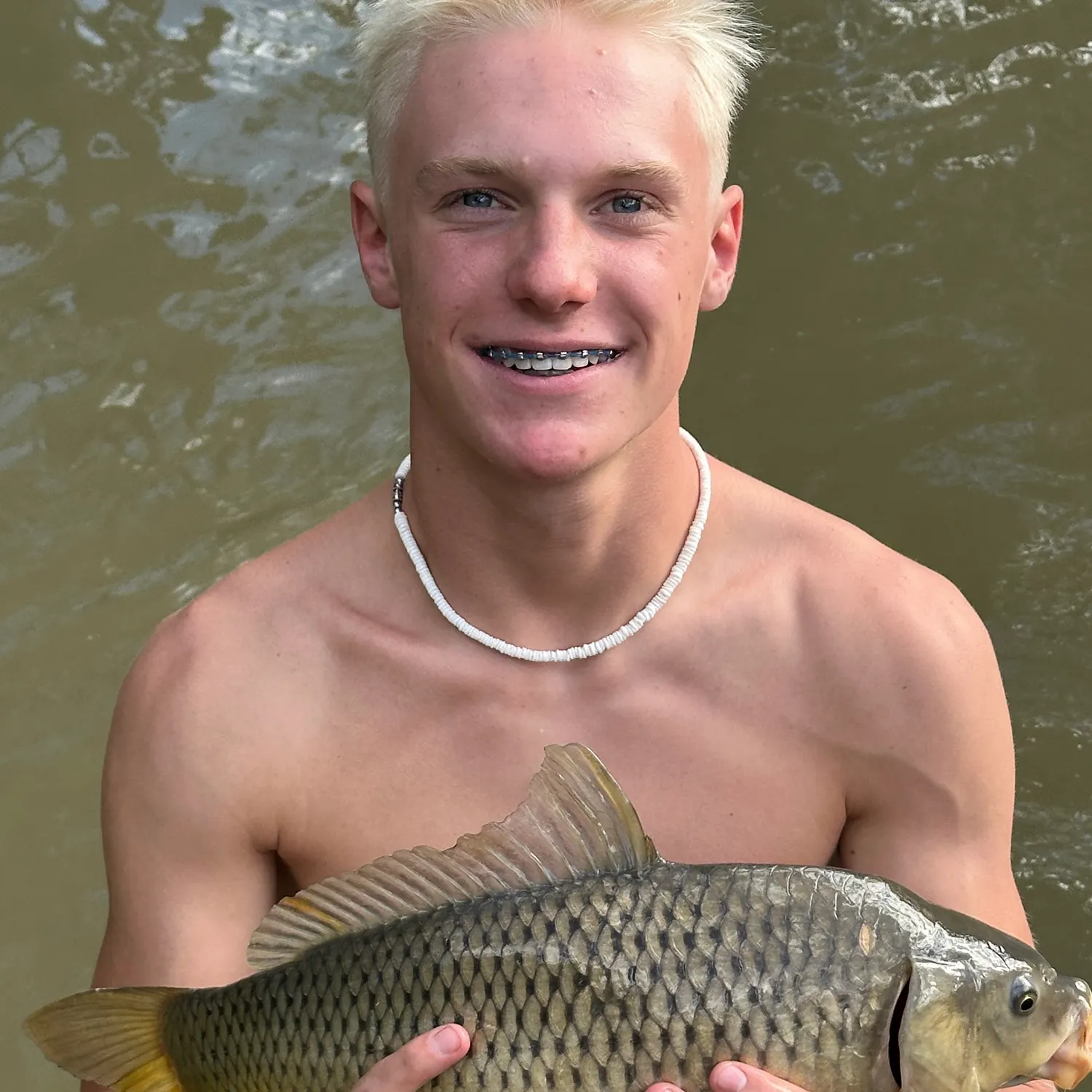 Common carp caught on Fishbrain