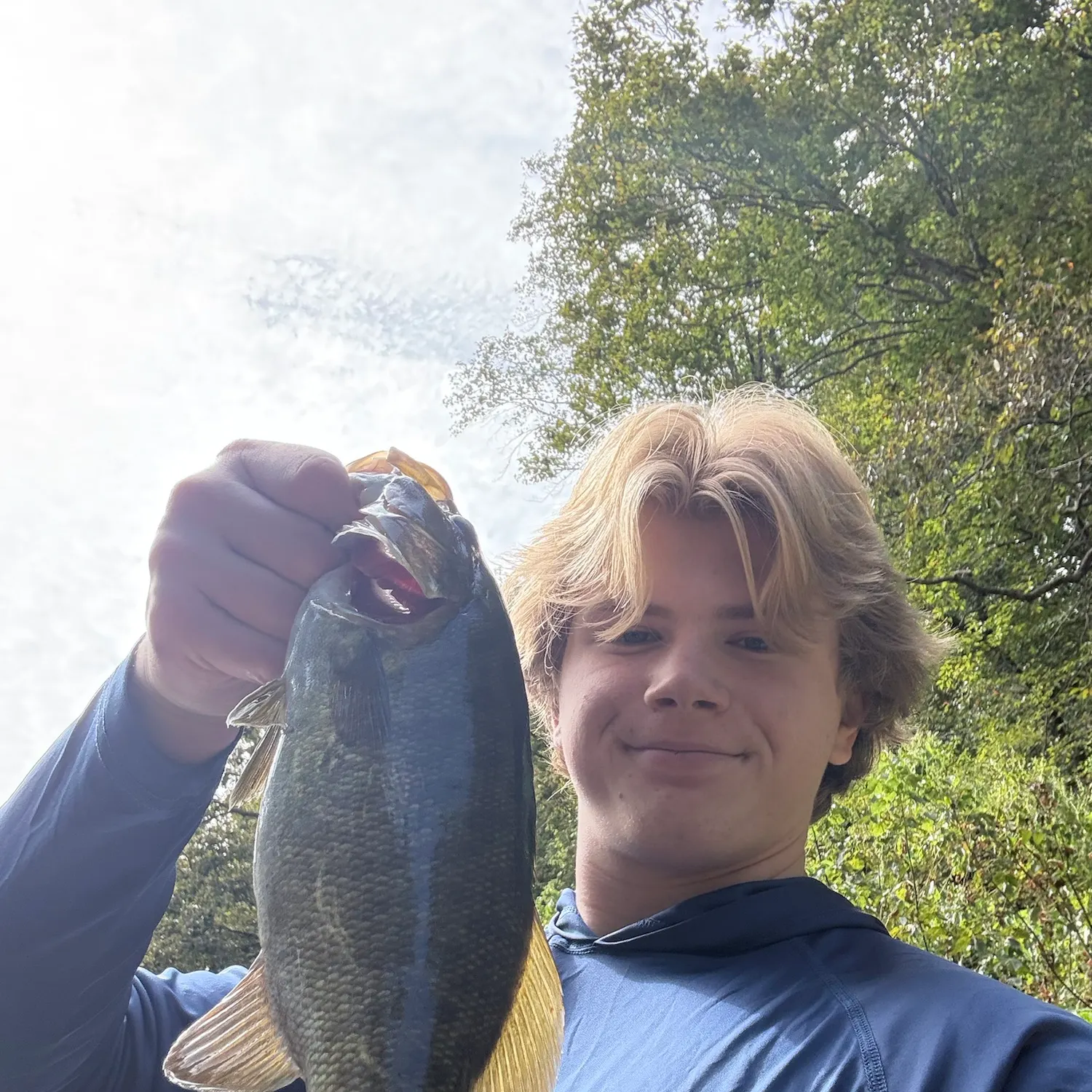 Smallmouth bass caught on Fishbrain