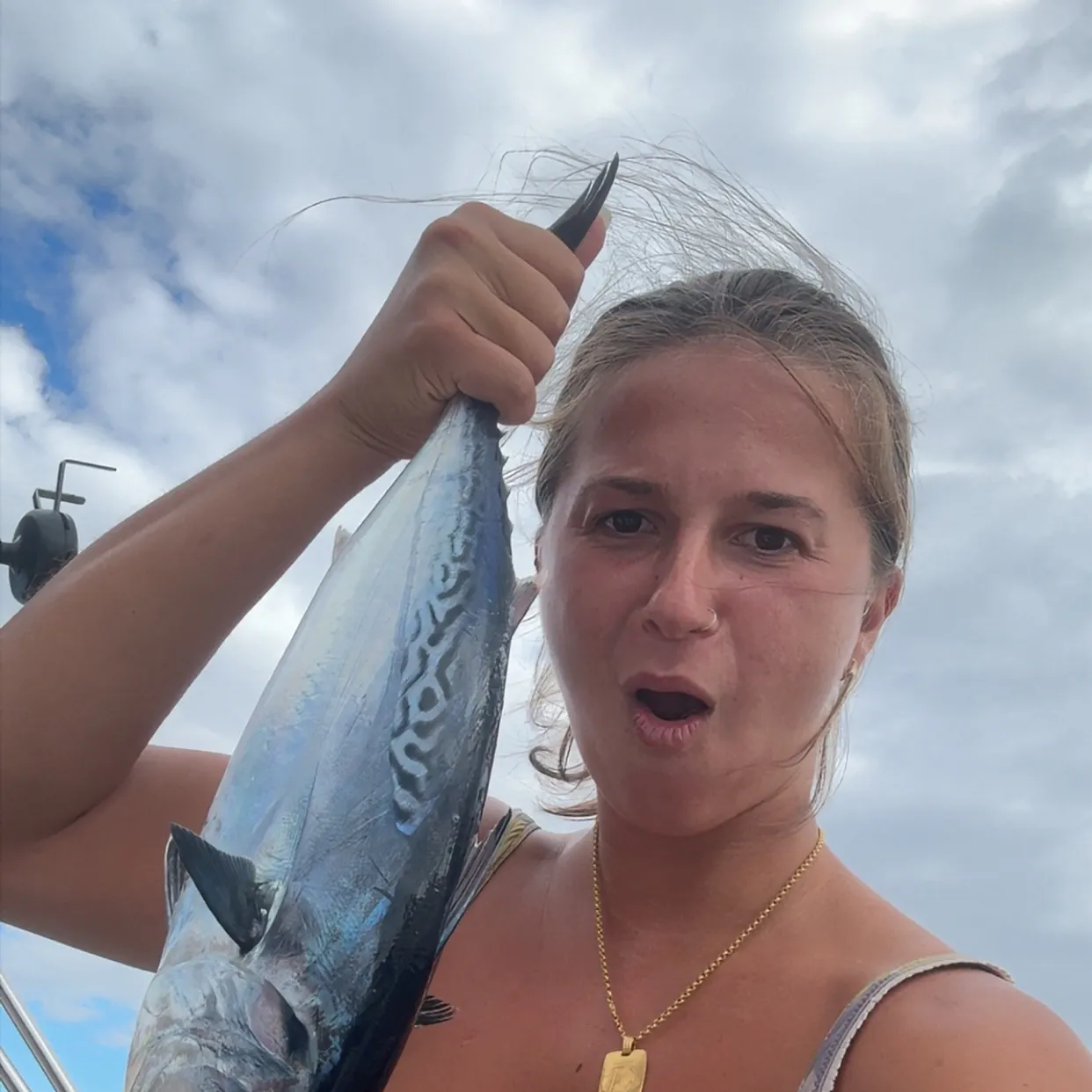 Little tunny caught on Fishbrain
